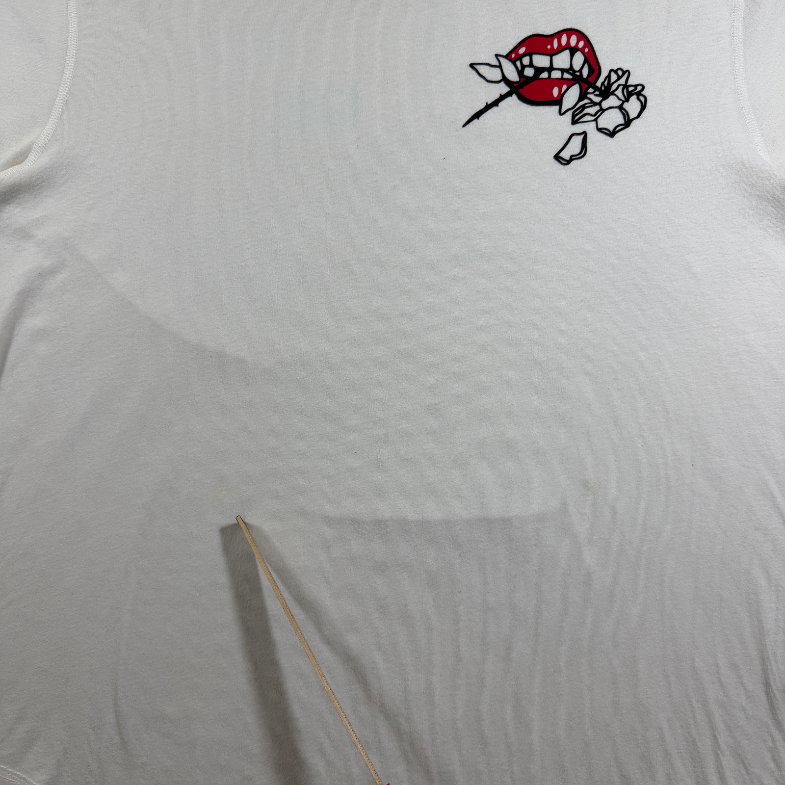 True Religion Long Sleeve Shirt Mens L White Graphic Logo Cotton Streetwear thumbnail 4