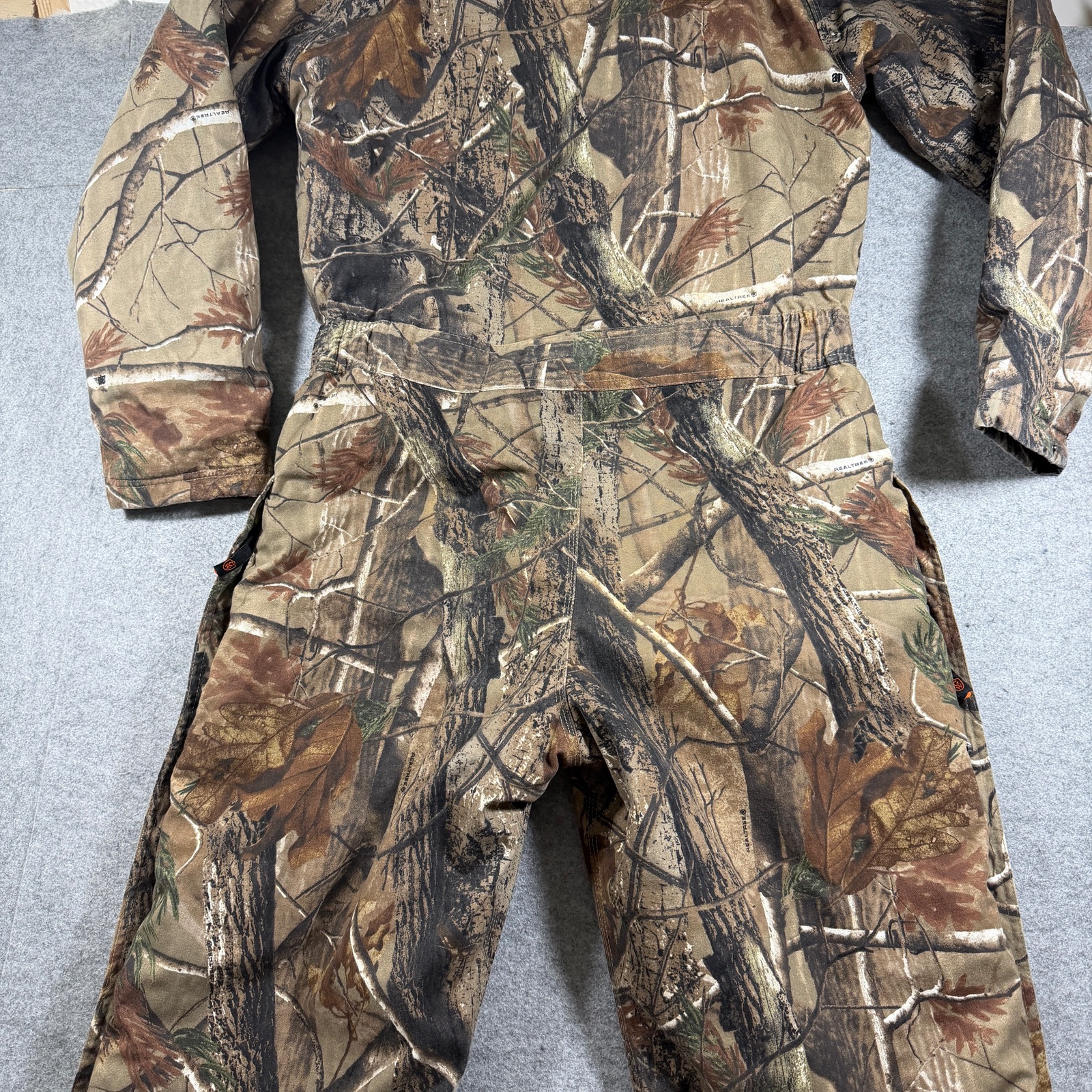 Game Winner Coveralls Mens M Realtree Camo Insulated Hunting Snap Front Zip thumbnail 4