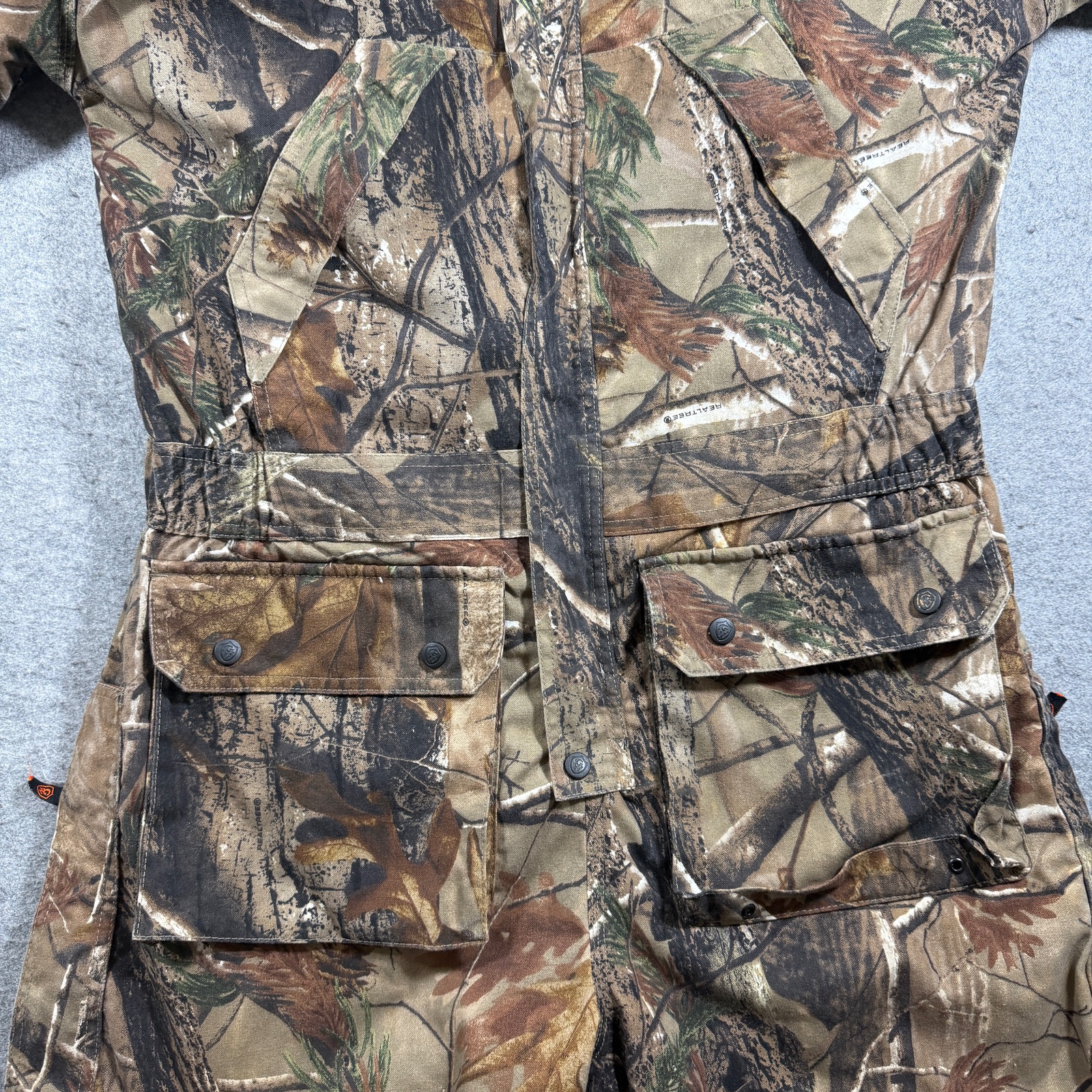 Game Winner Coveralls Mens M Realtree Camo Insulated Hunting Snap Front Zip thumbnail 11