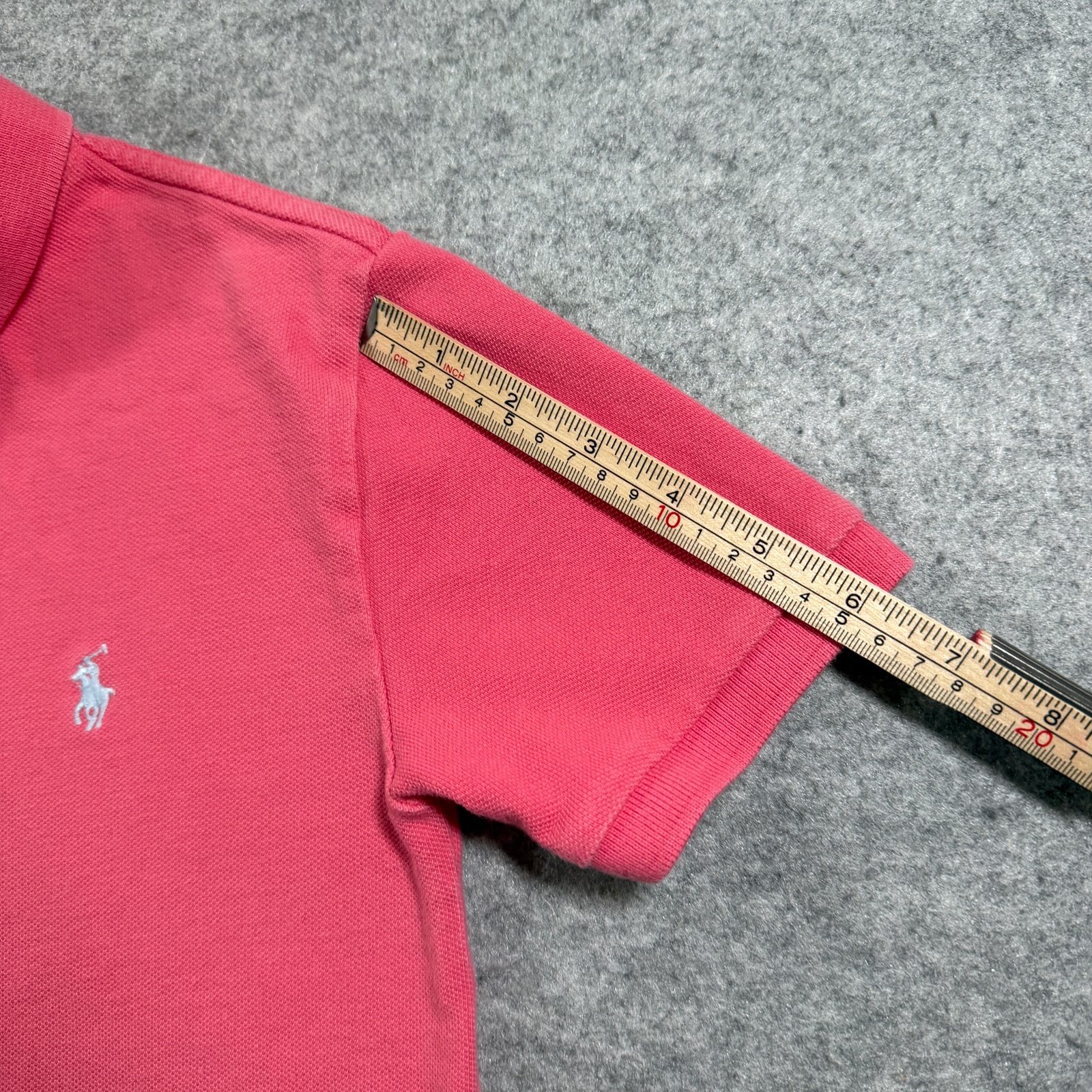 Polo Ralph Lauren Polo Shirt Boys S 8 Pastel Red Classic Fit Cotton Pony Preppy thumbnail 6