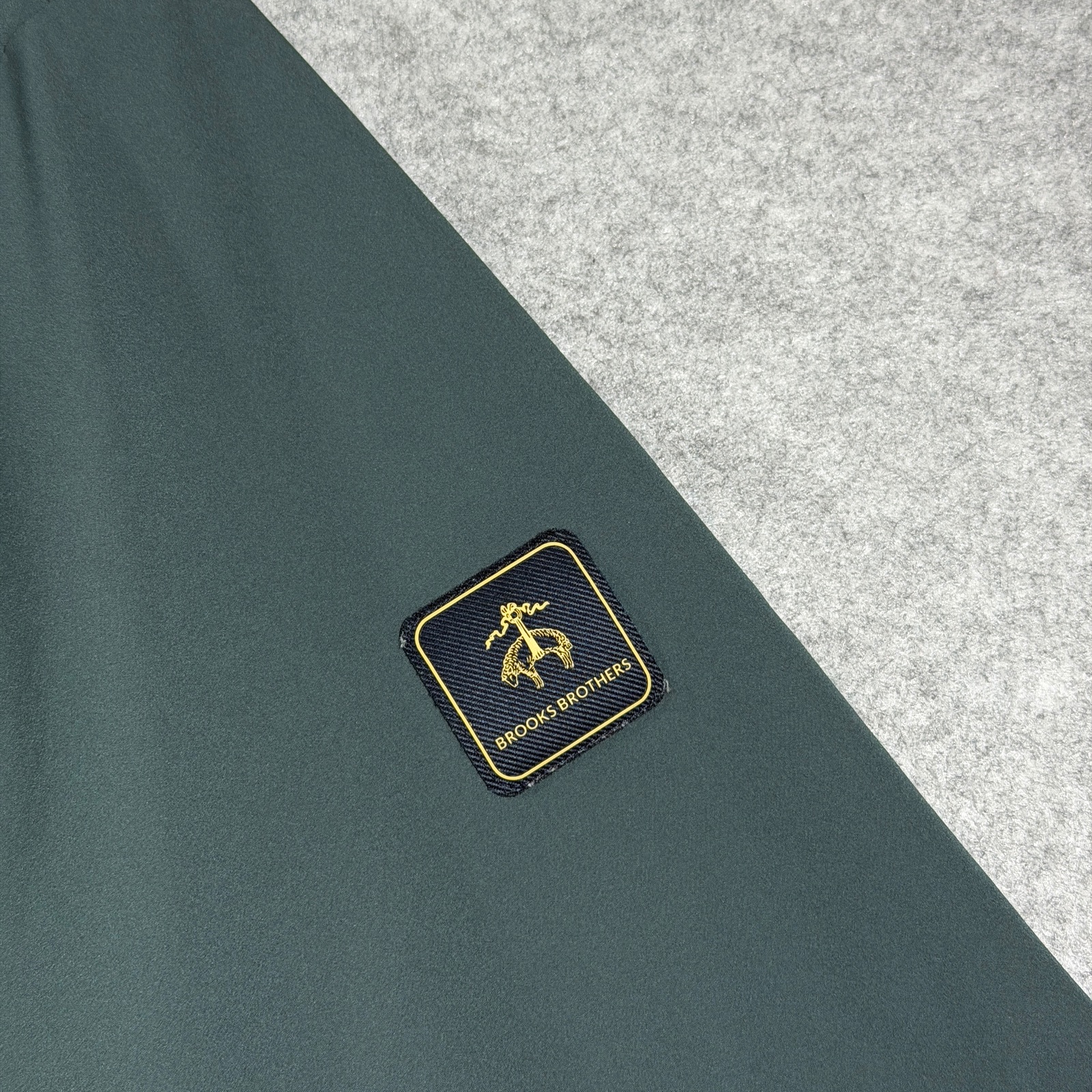 Brooks Brothers Thermore Jacket Mens XL Green Water Resistant Stretch Hooded Zip thumbnail 9