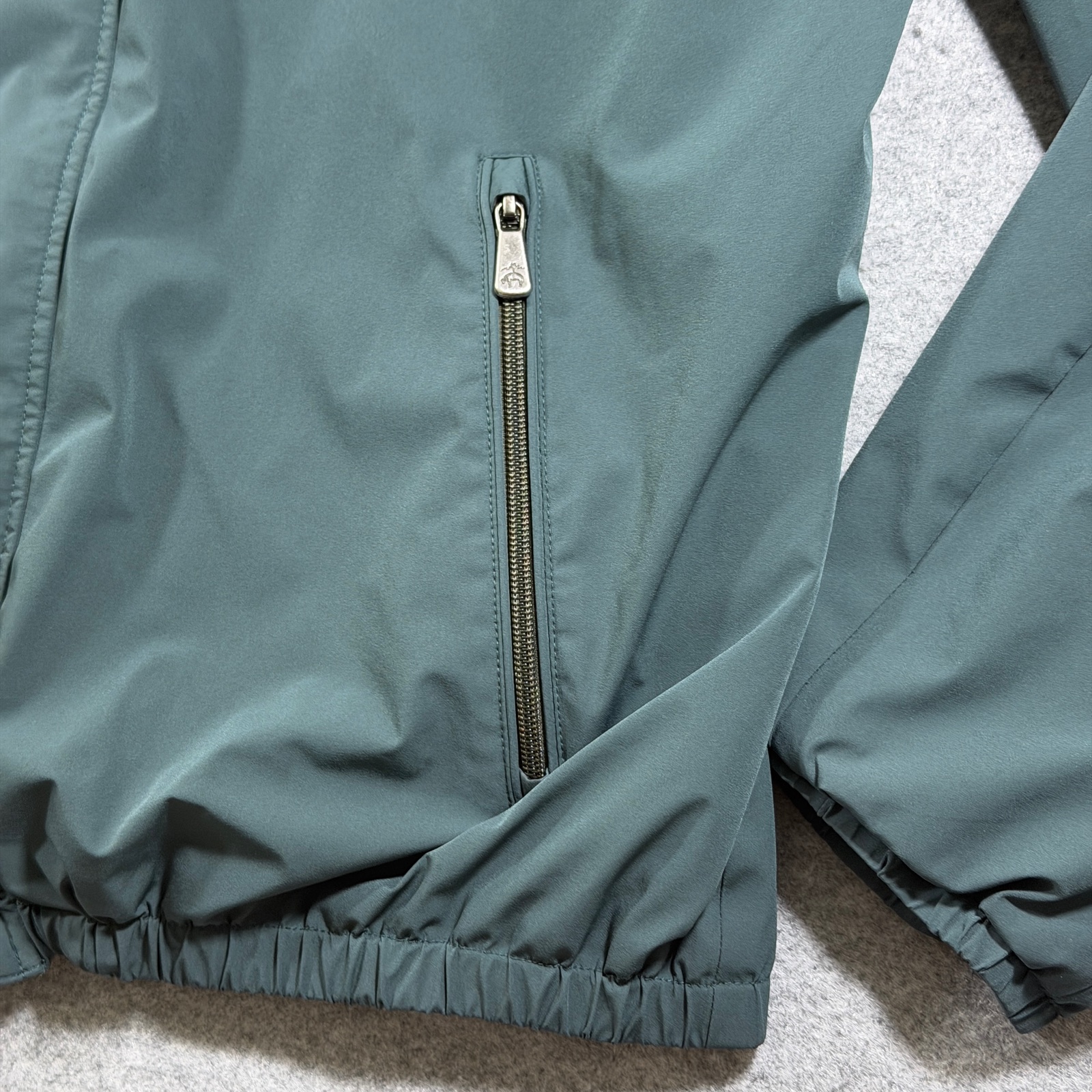 Brooks Brothers Thermore Jacket Mens XL Green Water Resistant Stretch Hooded Zip thumbnail 10