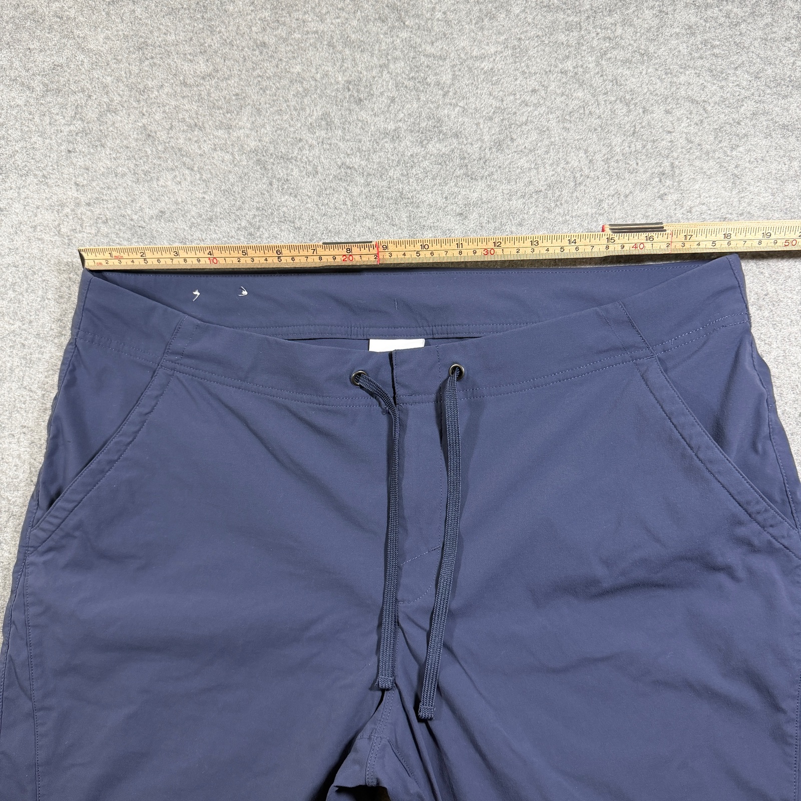 Columbia Capri Pants Active Womens 16 Navy Lightweight Outdoor Hiking Drawstring thumbnail 5