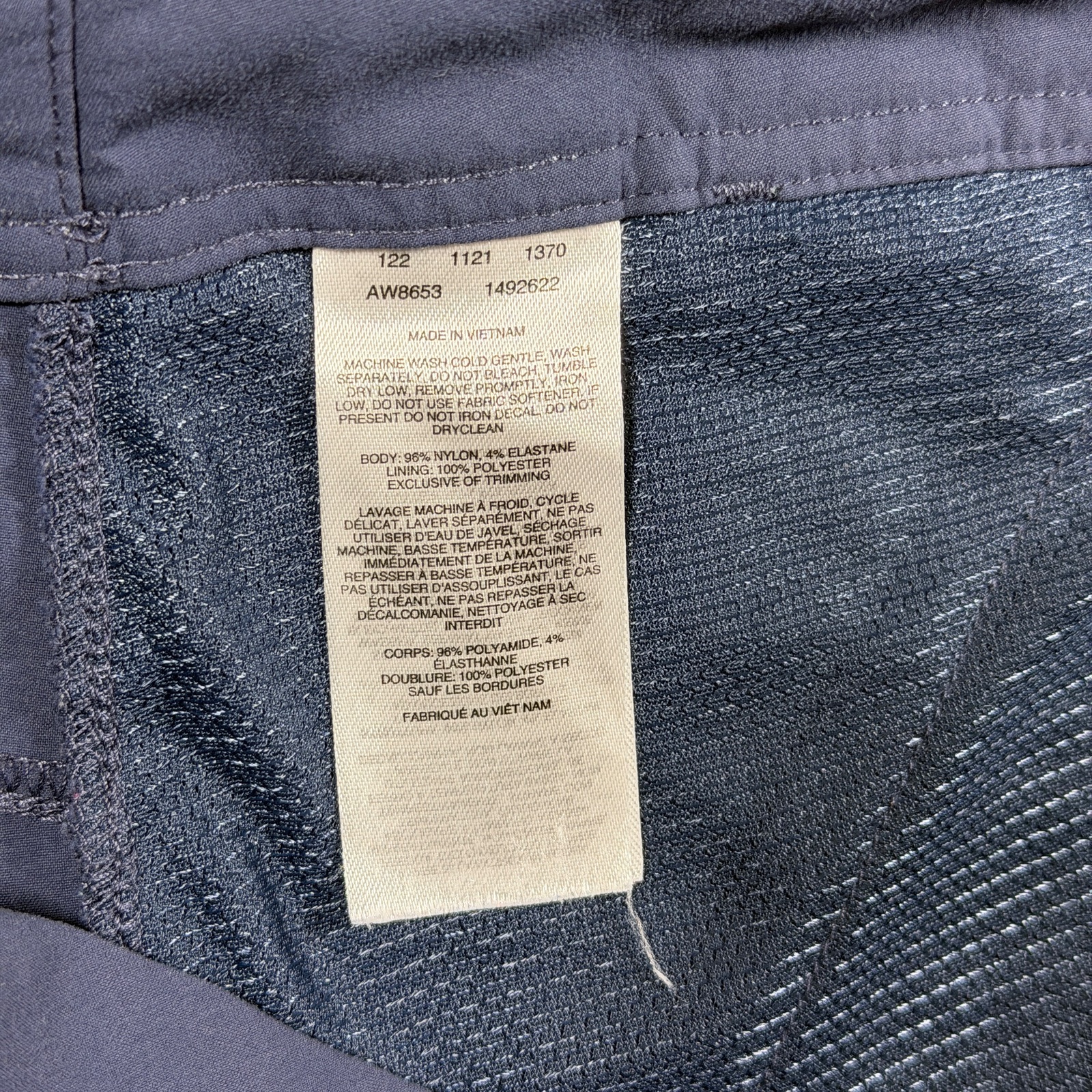 Columbia Capri Pants Active Womens 16 Navy Lightweight Outdoor Hiking Drawstring thumbnail 9