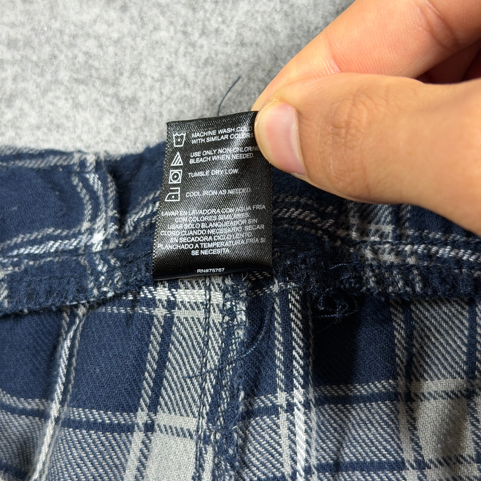 Dallas Cowboys Flannel Pajama Pants Womens S Navy Plaid NFL Lounge Sleepwear thumbnail 9