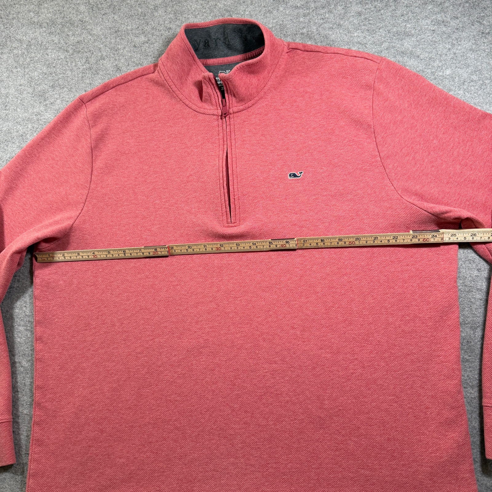 Vineyard Vines Performance 1/4 Zip Pullover Men 2XL Nantucket Red Preppy Classic thumbnail 7