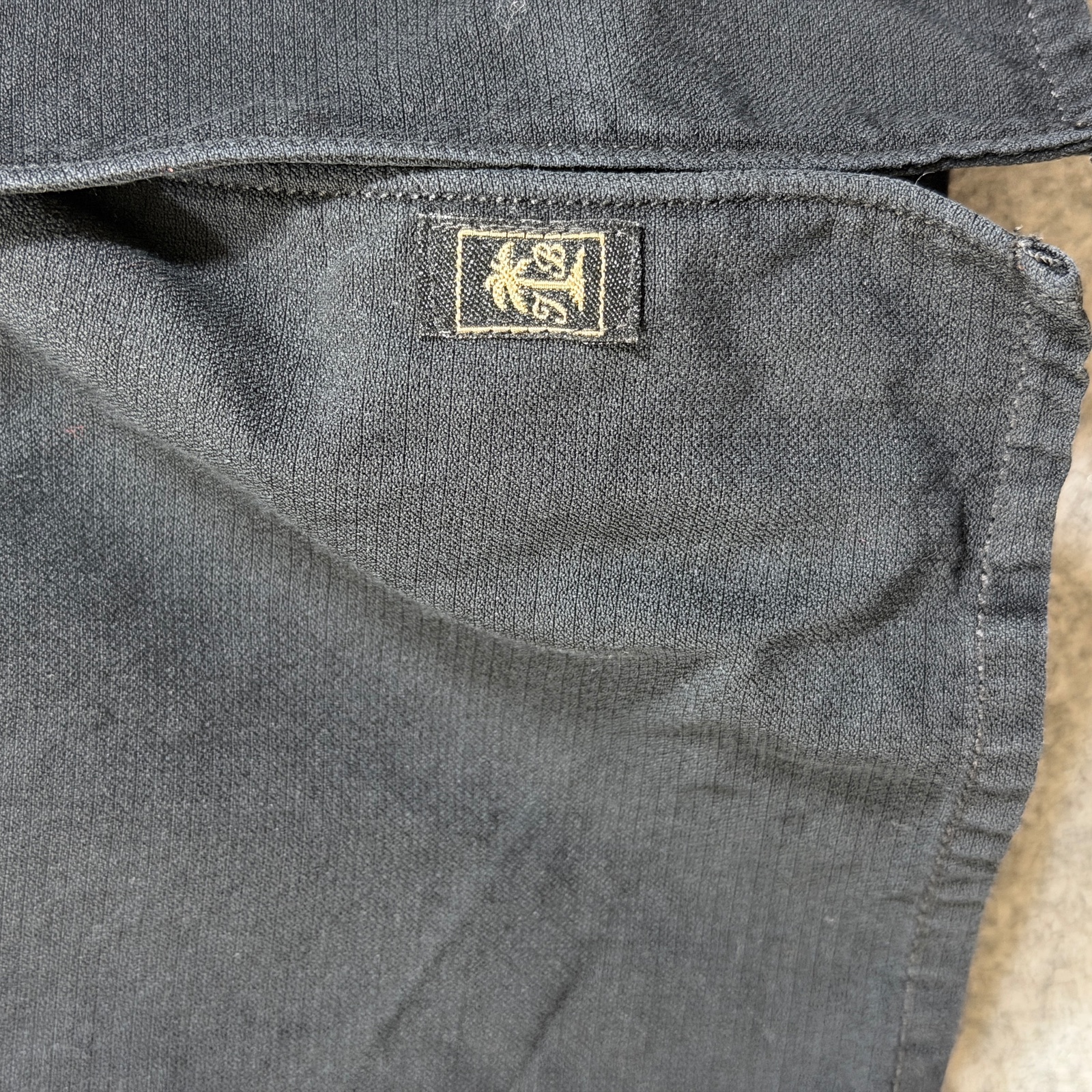 Vintage 90s Tommy Bahama Silk Camp Shirt Mens XXL Black SS Button Up Preppy  thumbnail 9