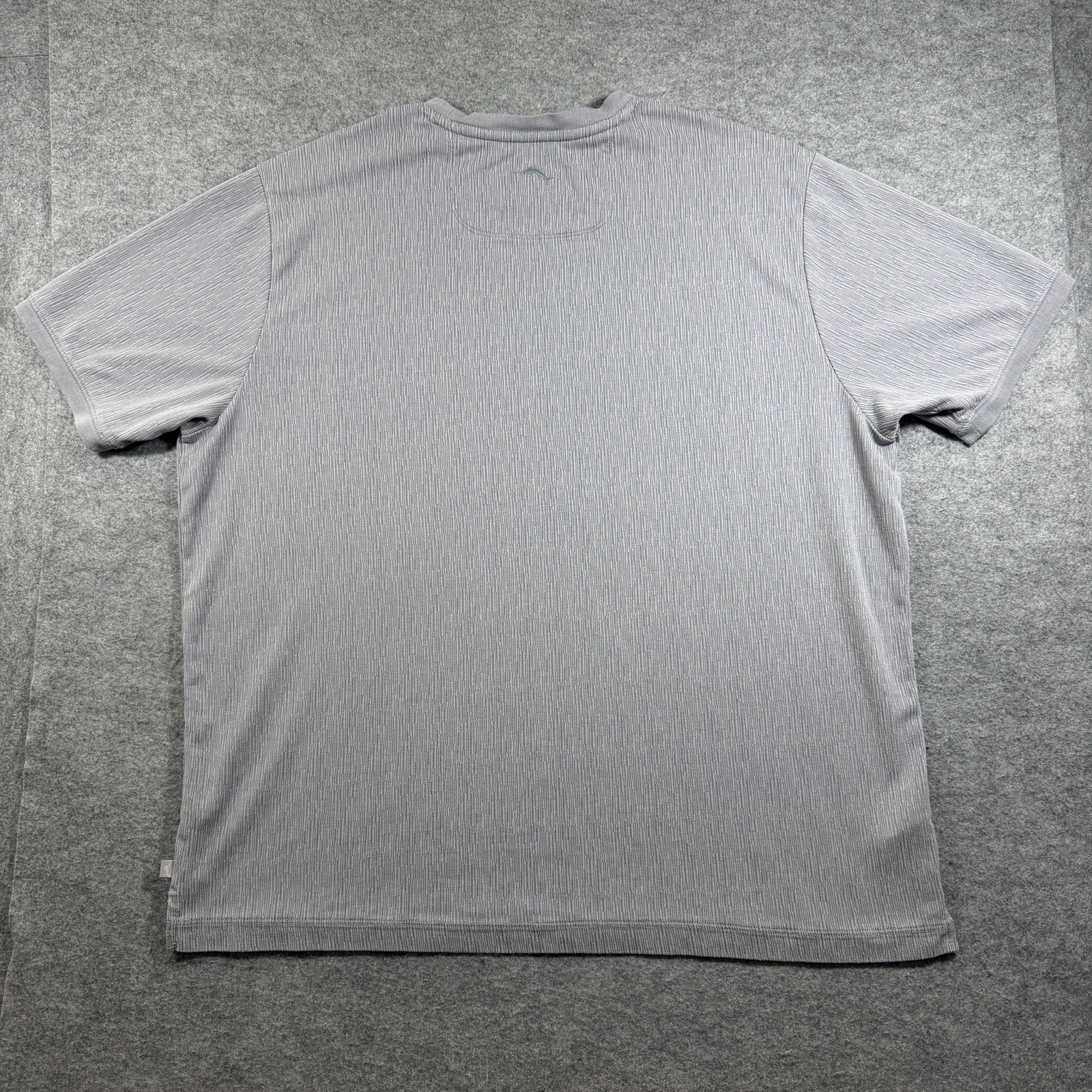 Tommy Bahama IslandZone Tech Tee Mens XXL Gray Knit Active Lightweight Training thumbnail 2