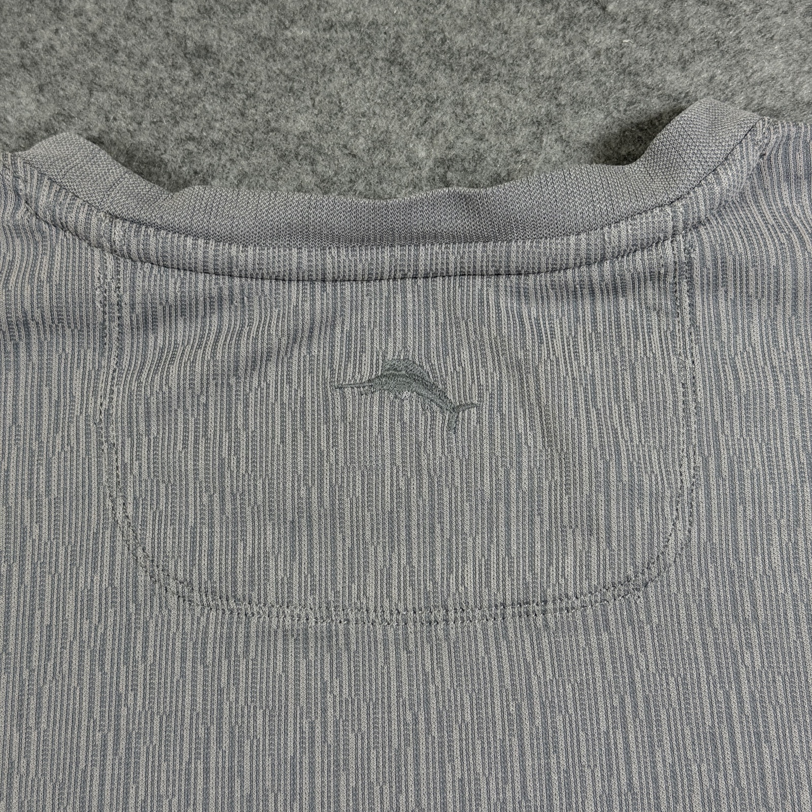 Tommy Bahama IslandZone Tech Tee Mens XXL Gray Knit Active Lightweight Training thumbnail 3