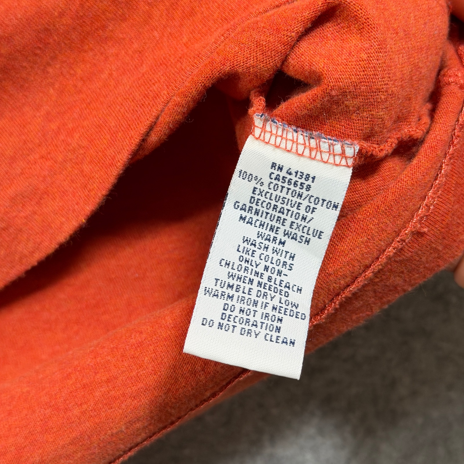 Polo Ralph Lauren Shirt Mens L Orange Pony Logo Preppy Classic Fit Long Sleeve thumbnail 9