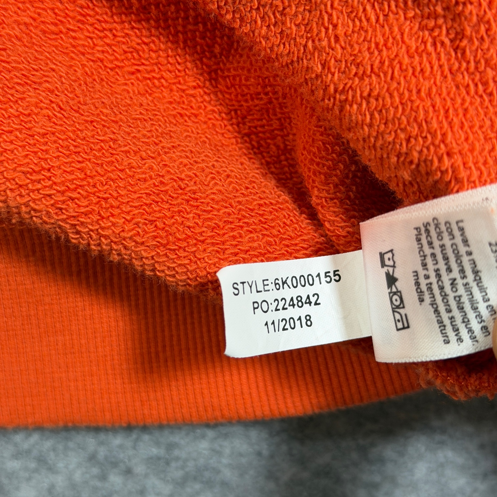 Vineyard Vines Heavyweight 1/4 Zip Sweatshirt Mens XL Orange Pullover Preppy thumbnail 13