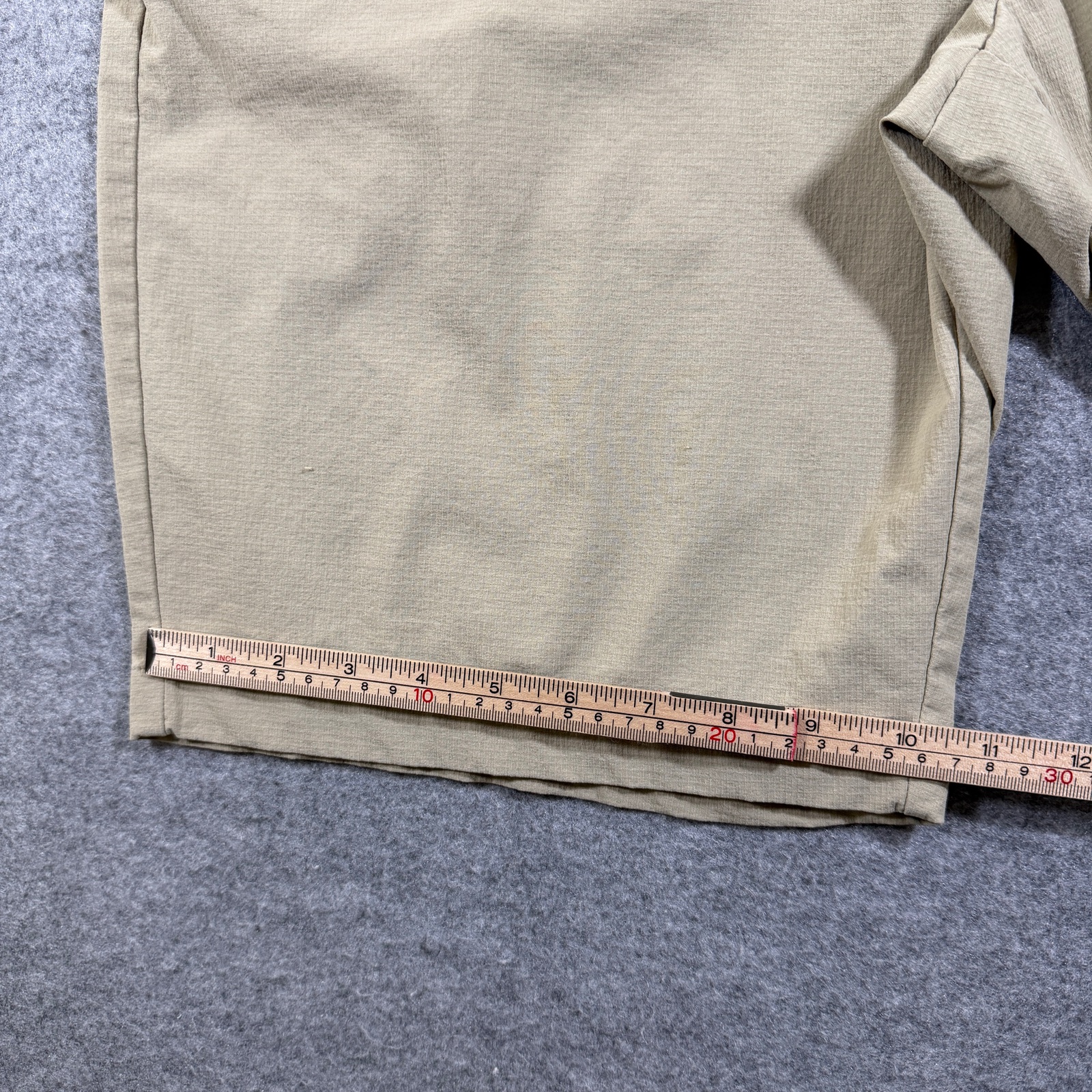 Tommy Bahama Golf Shorts Mens 36 Khaki Stretch Flat Front Preppy Shirt Gripper thumbnail 8