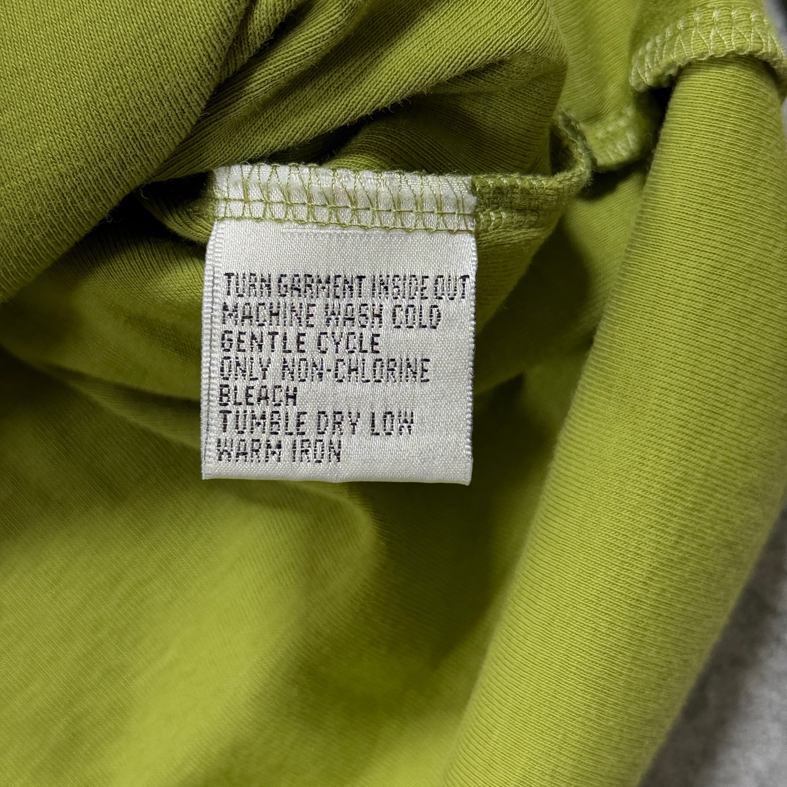 Talbots Pima Cotton Shirt Womens 2X Petite Olive Green Deep V-Neck Preppy Top thumbnail 9