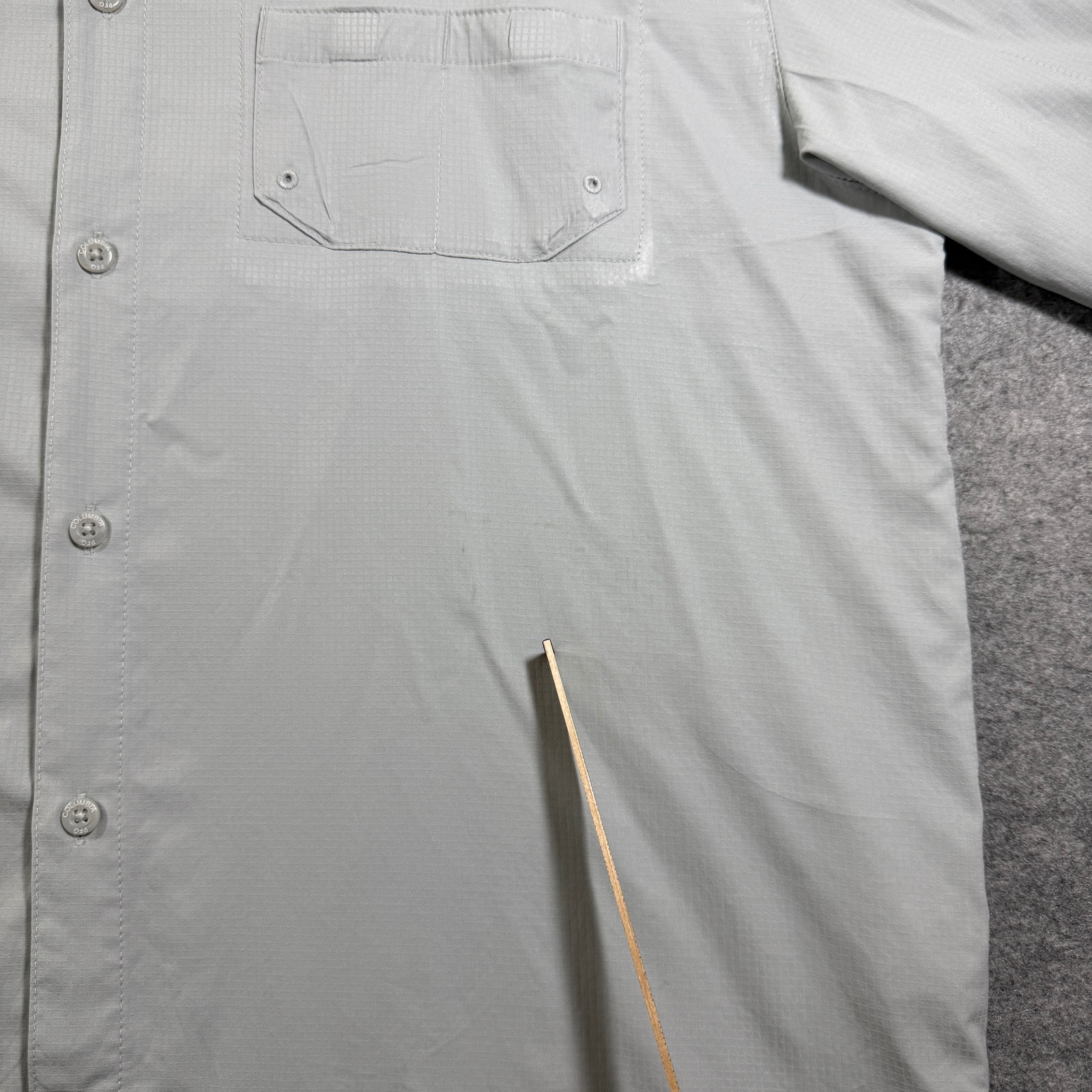 Columbia PFG Tamiami Shirt Mens XL Gray Omni-Shade UPF Vented Fishing Outdoor thumbnail 5