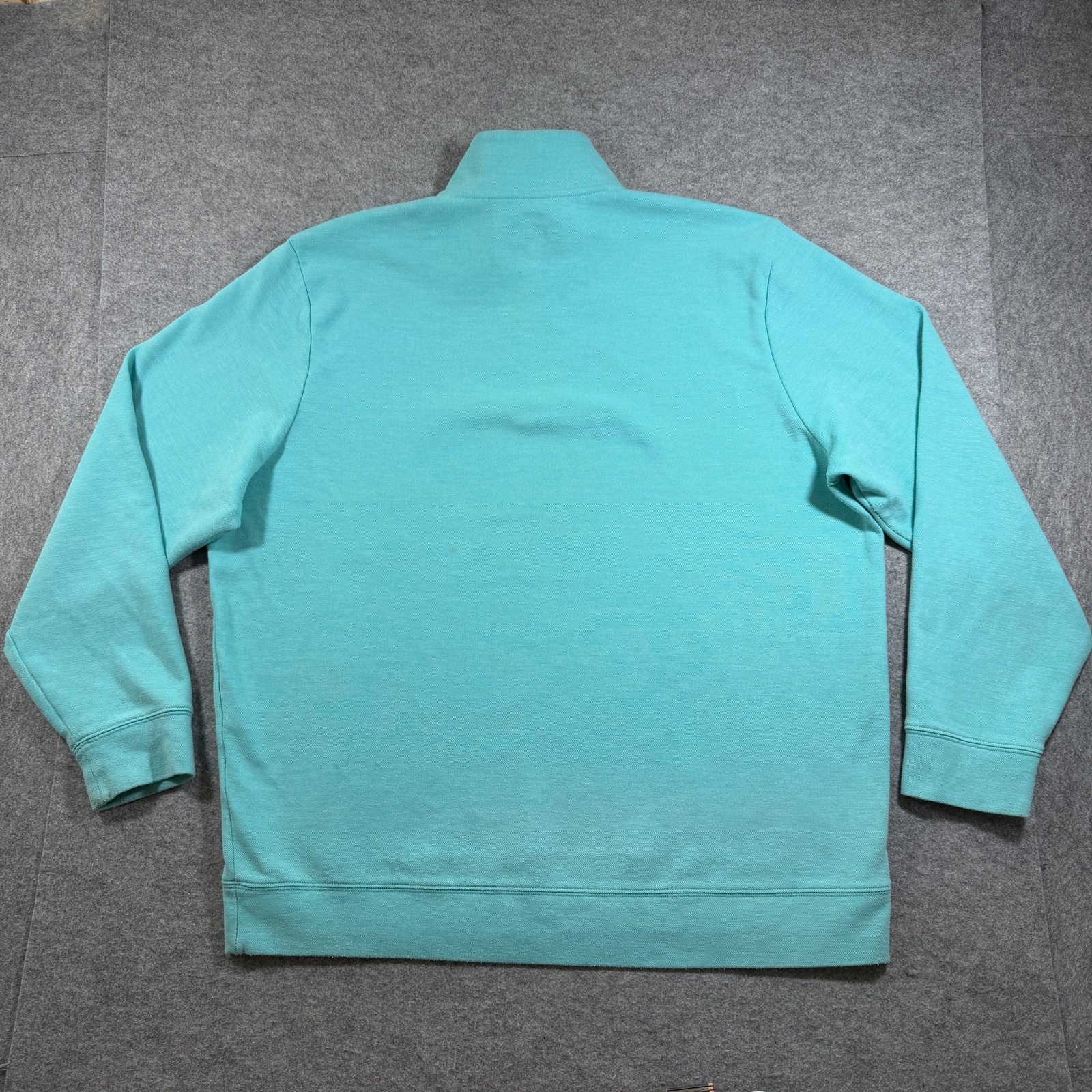 Vineyard Vines Quarter Zip Pullover Mens XXL Mint Whale Logo Preppy Classic thumbnail 2