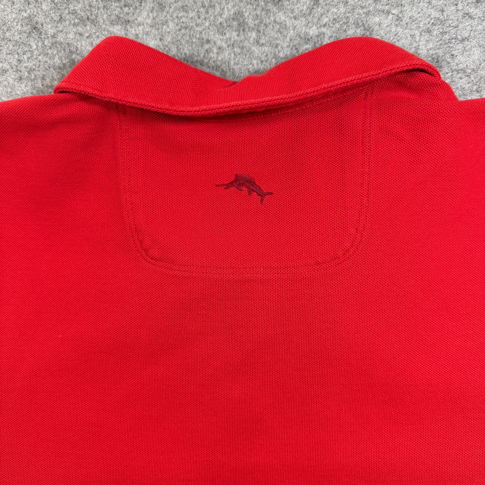 Tommy Bahama IslandZone Polo Shirt Mens XXL Red Supima Cotton Trim Fit Marlin thumbnail 3