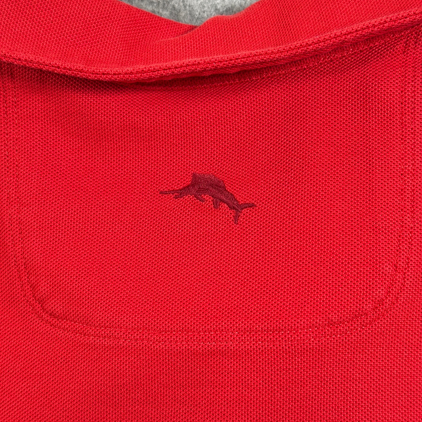 Tommy Bahama IslandZone Polo Shirt Mens XXL Red Supima Cotton Trim Fit Marlin thumbnail 10