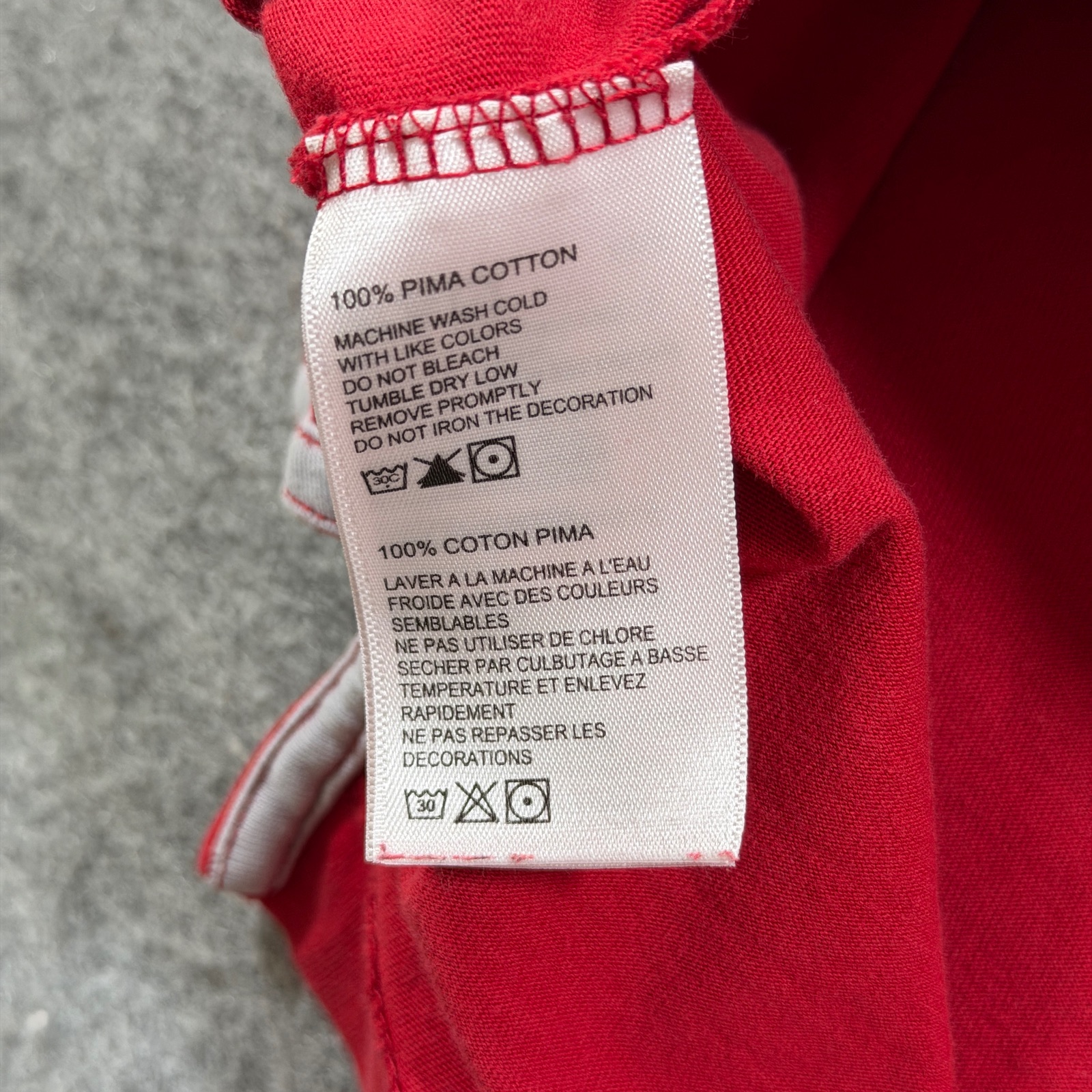 Tommy Bahama Marlin Pocket T Shirt Mens XXL Red Pima Cotton Crew Neck Preppy thumbnail 10