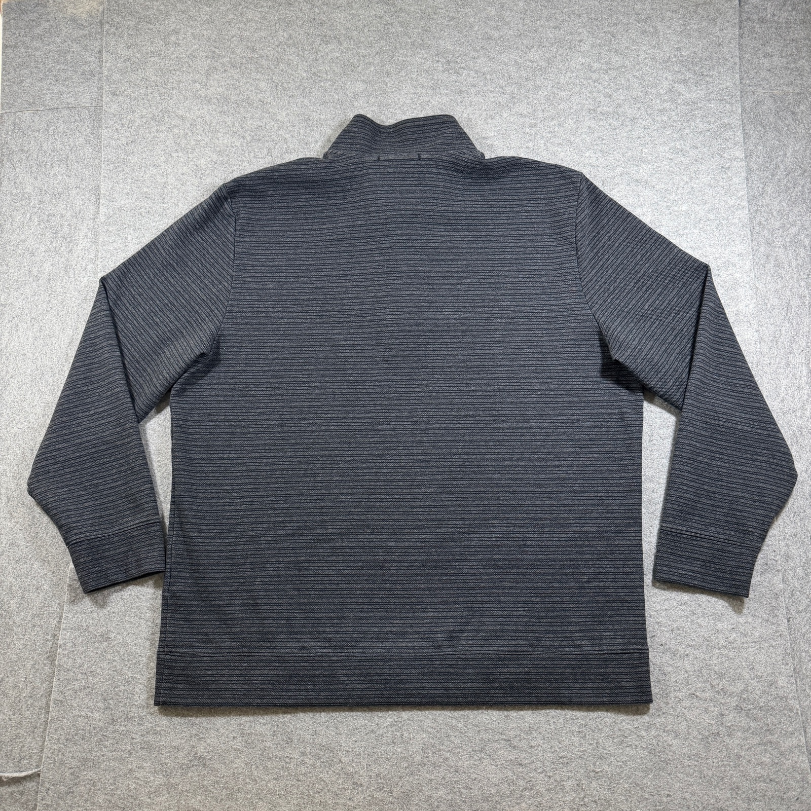 Vineyard Vines 1/4 Zip Knit Pullover Mens 2XL Gray Whale Logo Preppy Performance thumbnail 2