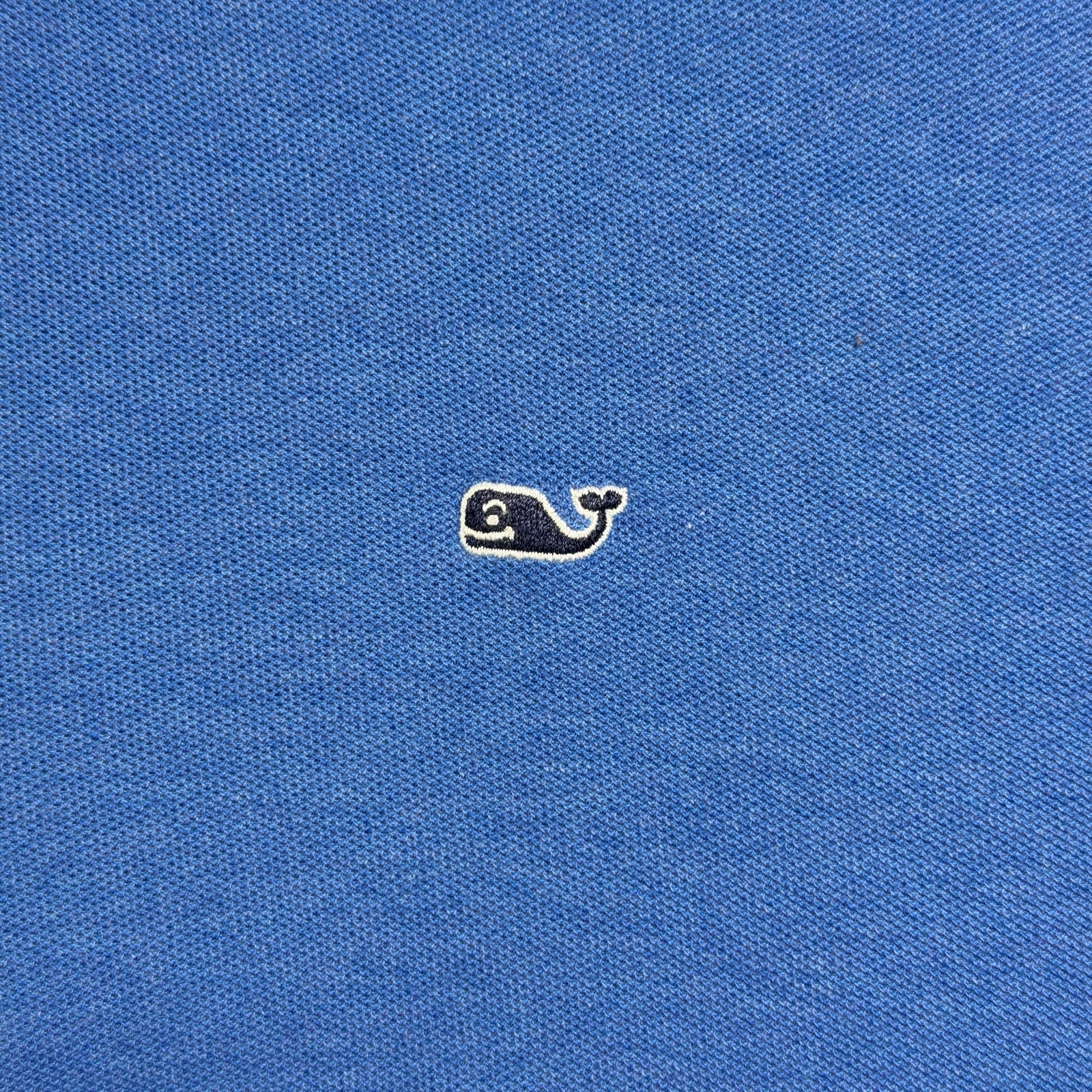 Vineyard Vines Quarter Zip Pullover Mens 2XL Blue Pima Cotton Whale Logo Preppy thumbnail 8