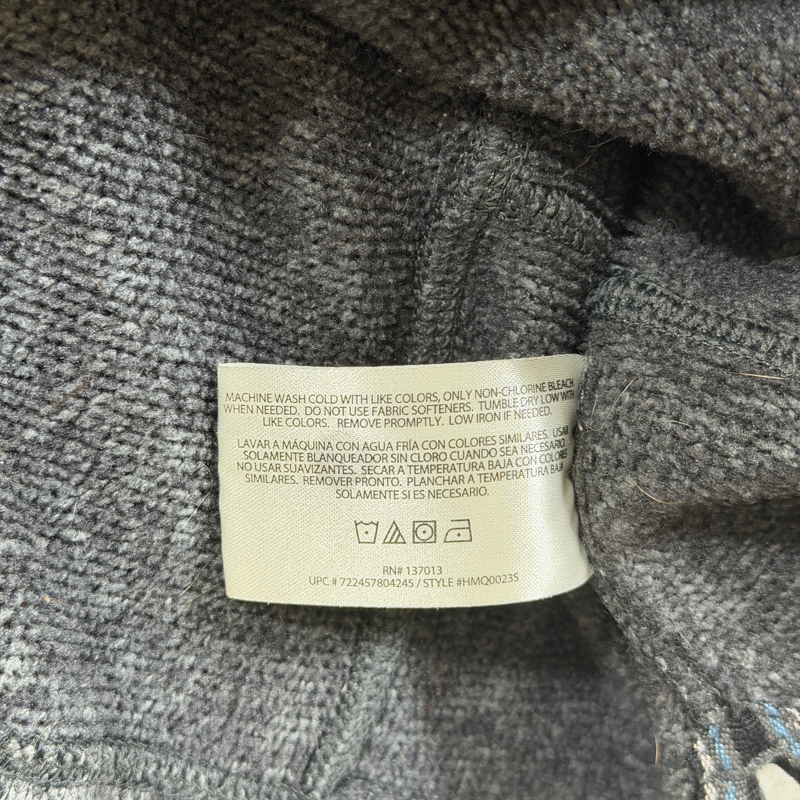 Woolrich Knit Fleece 1/4 Zip Pullover Mens L Gray Sweater Outdoor Hiking Casual thumbnail 10