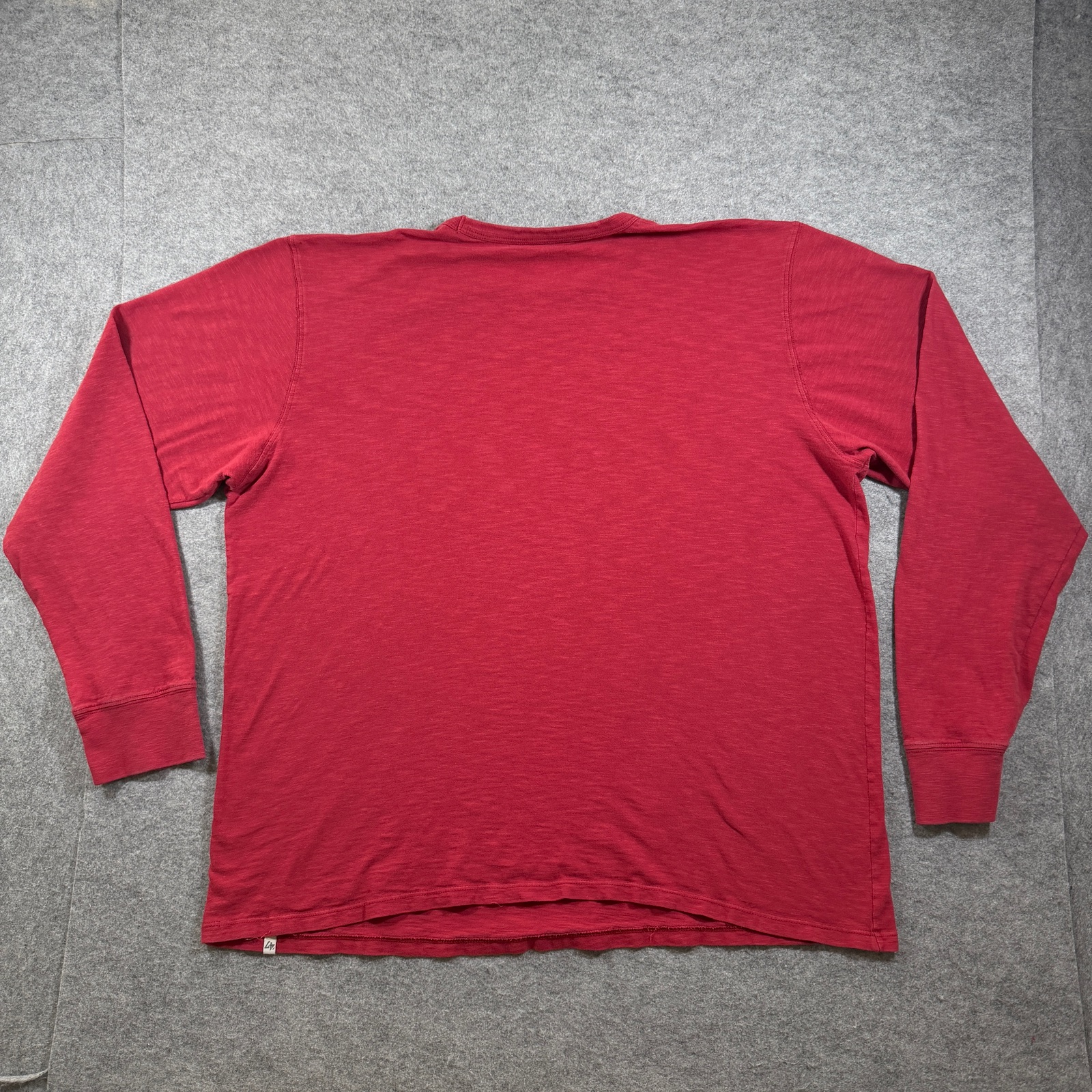 St Louis Cardinals Long Sleeve T Shirt Mens XXL Red MLB Graphic Tee Slub Knit thumbnail 2