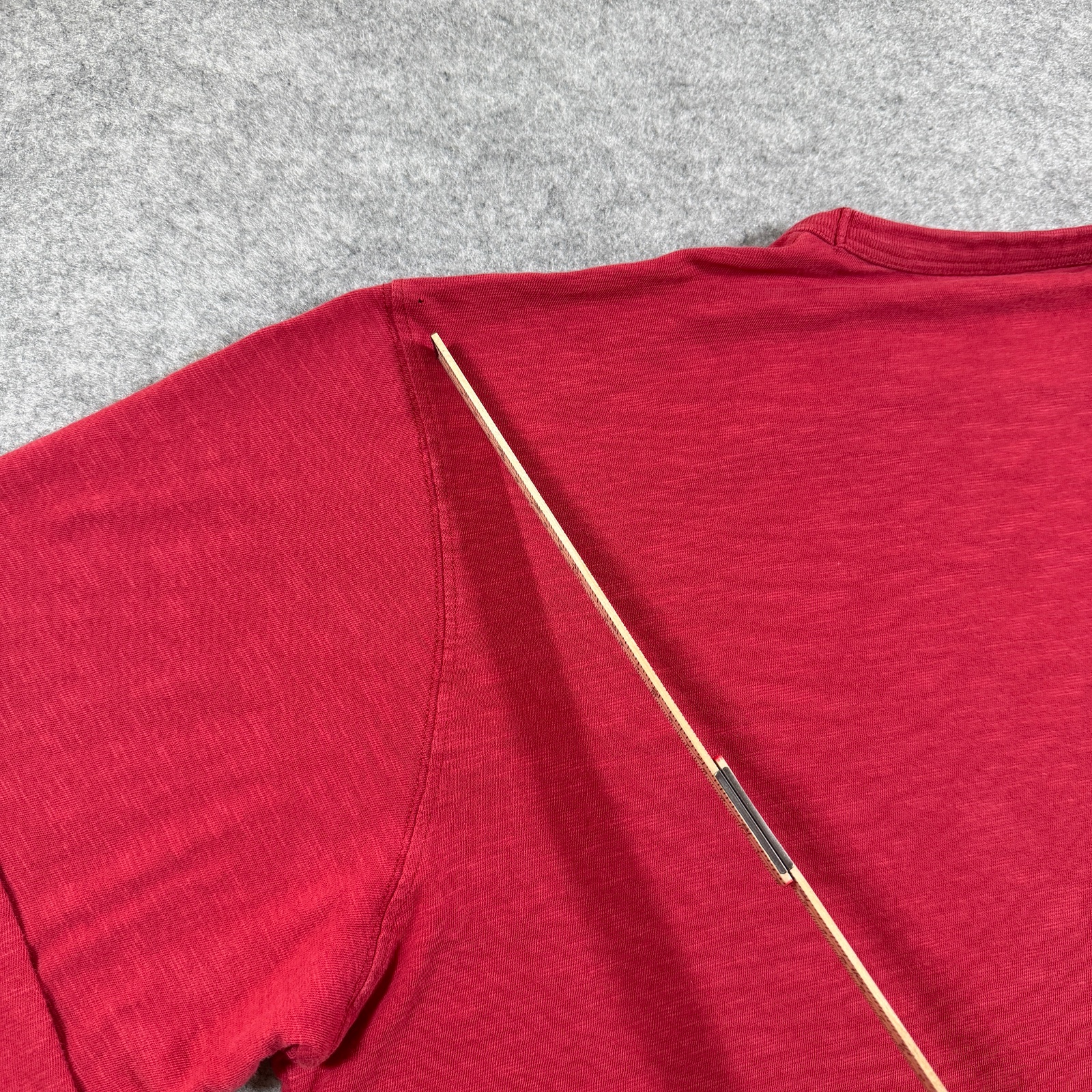 St Louis Cardinals Long Sleeve T Shirt Mens XXL Red MLB Graphic Tee Slub Knit thumbnail 3