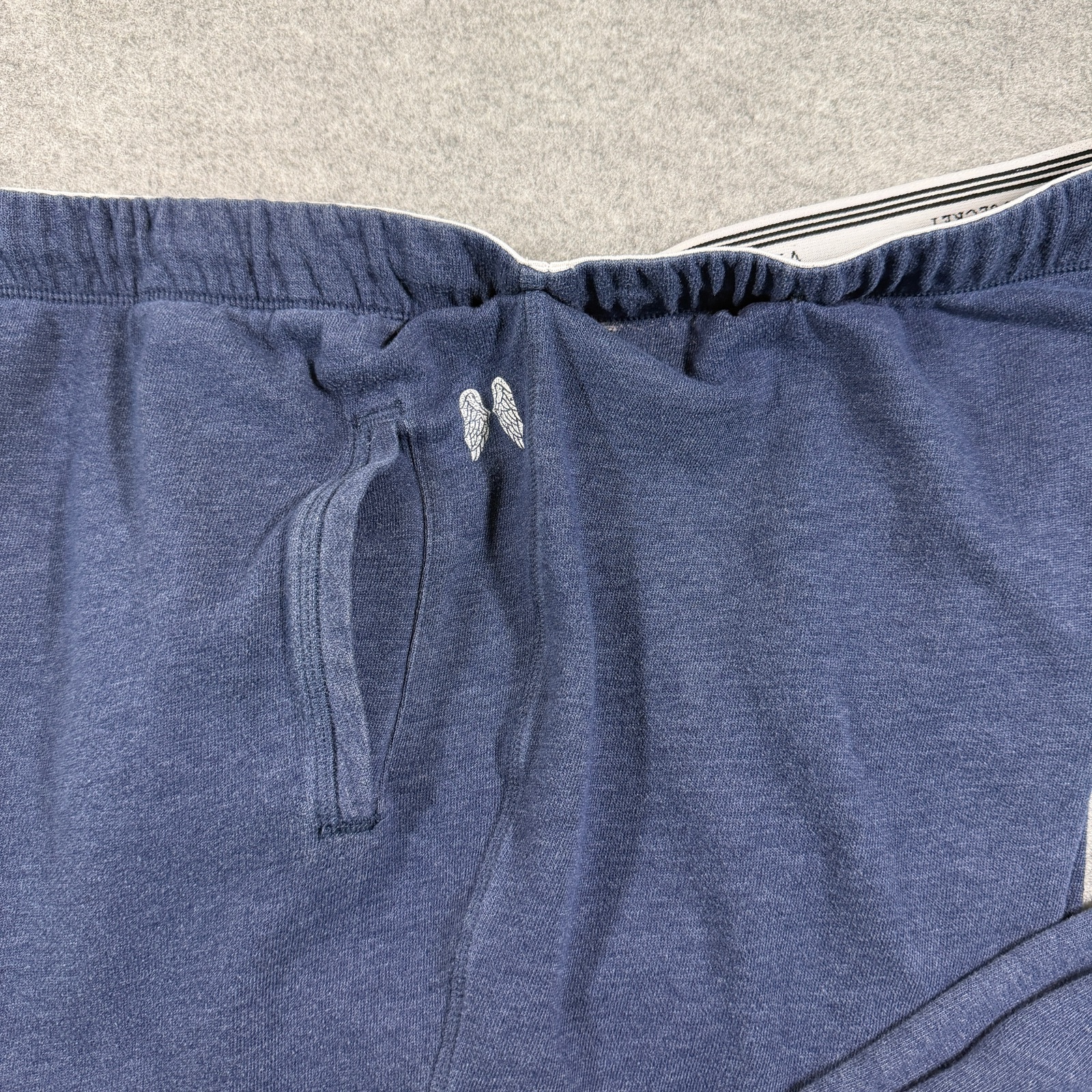 Victoria's Secret Lounge Jogger Womens L Navy Blue Elastic Waistband Drawstring thumbnail 4