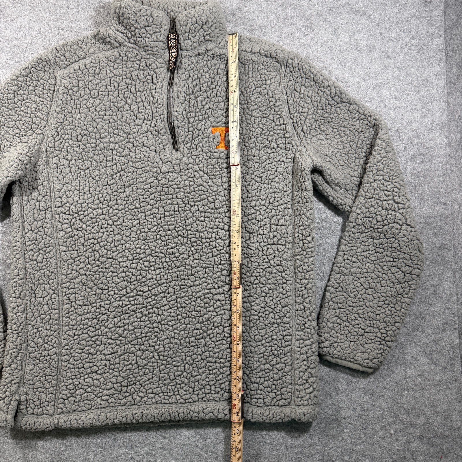 Summit Sportswear Tennessee Volunteers Pullover Womens S Gray Sherpa Fleece thumbnail 6