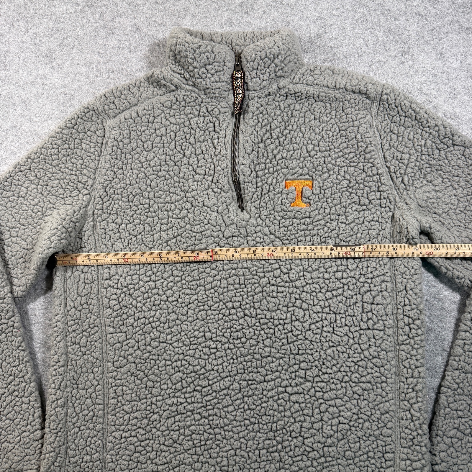 Summit Sportswear Tennessee Volunteers Pullover Womens S Gray Sherpa Fleece thumbnail 7