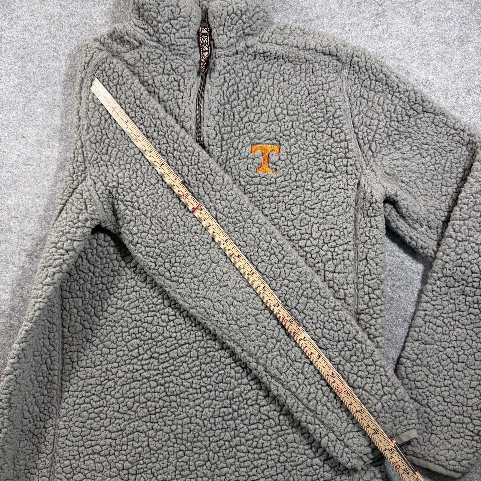 Summit Sportswear Tennessee Volunteers Pullover Womens S Gray Sherpa Fleece thumbnail 8