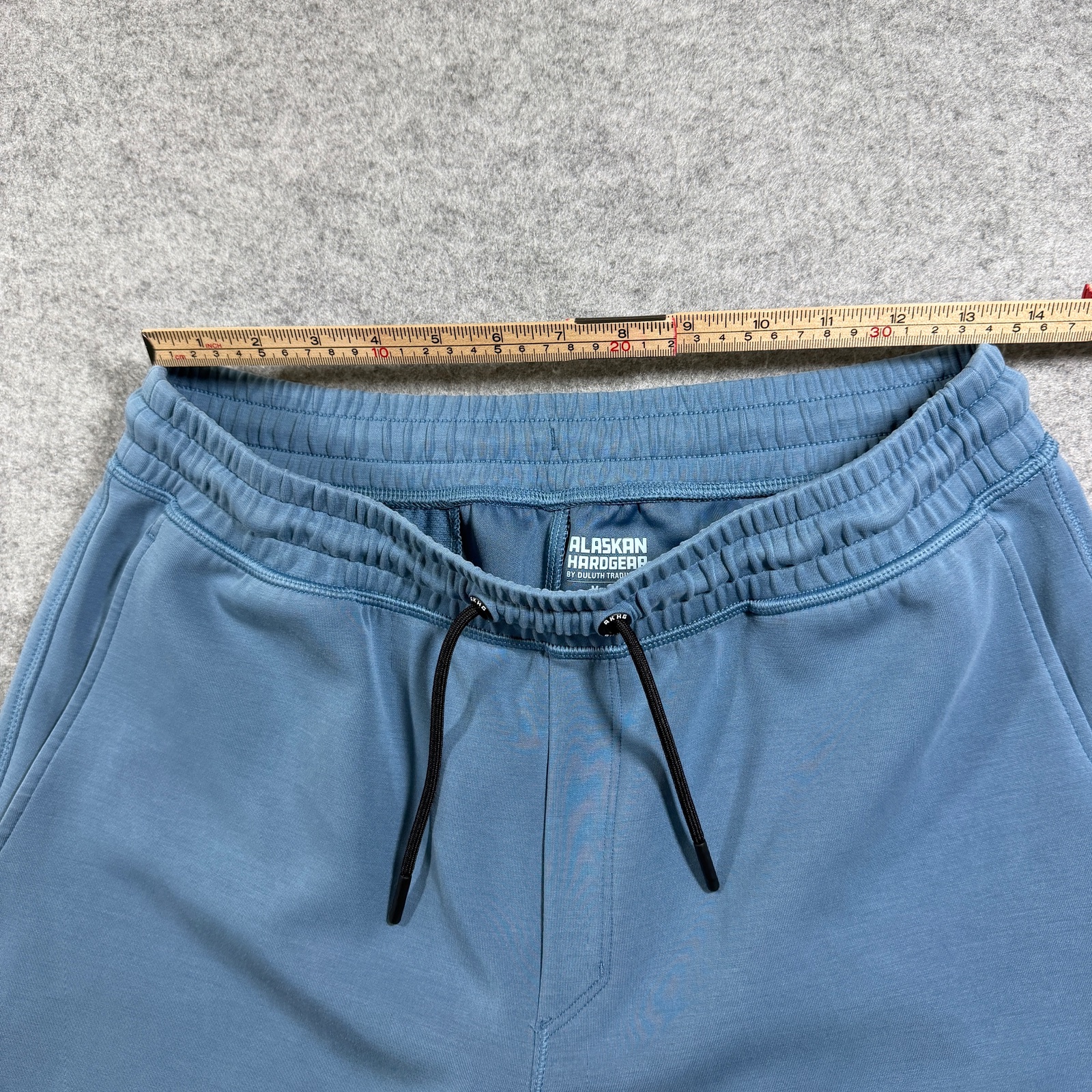 Alaskan Hardgear Duluth Trading Joggers Men M Blue Zip Pocket Stretch Drawstring thumbnail 6