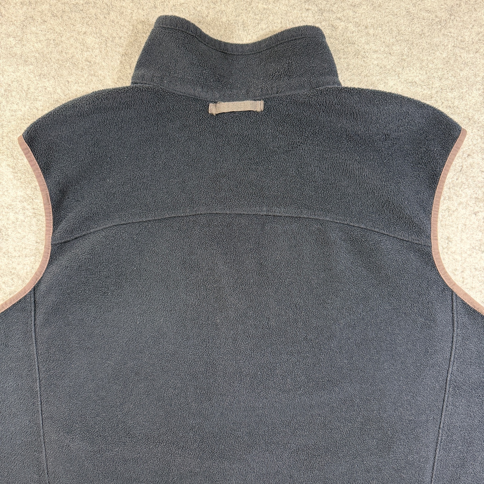 Eddie Bauer Fleece Vest Mens 2XL Navy Full Zip Outdoor Hiking Camping Pockets thumbnail 10