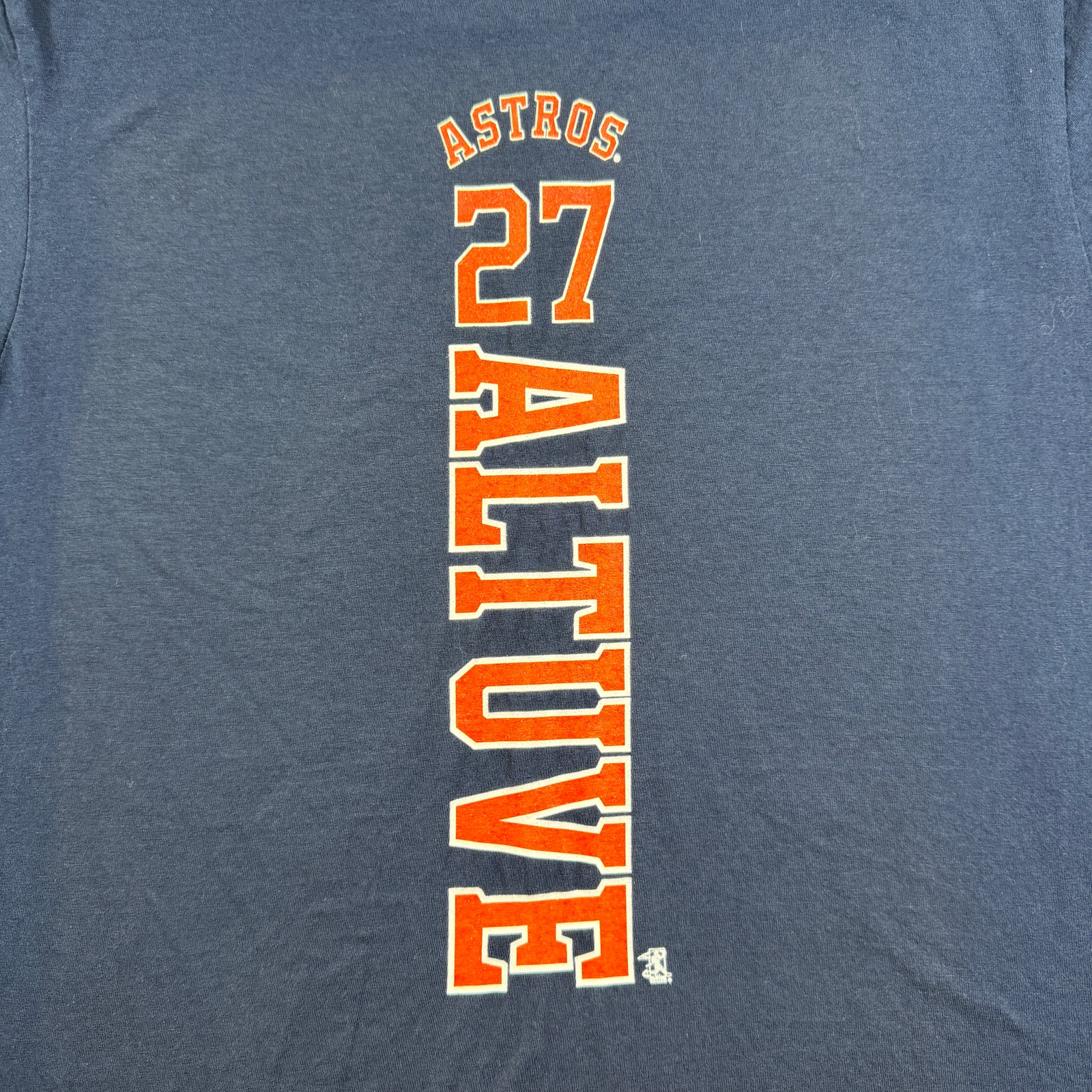Fanatics Houston Astros T Shirt Mens M Navy Altuve 27 Player Tee MLB Baseball thumbnail 4