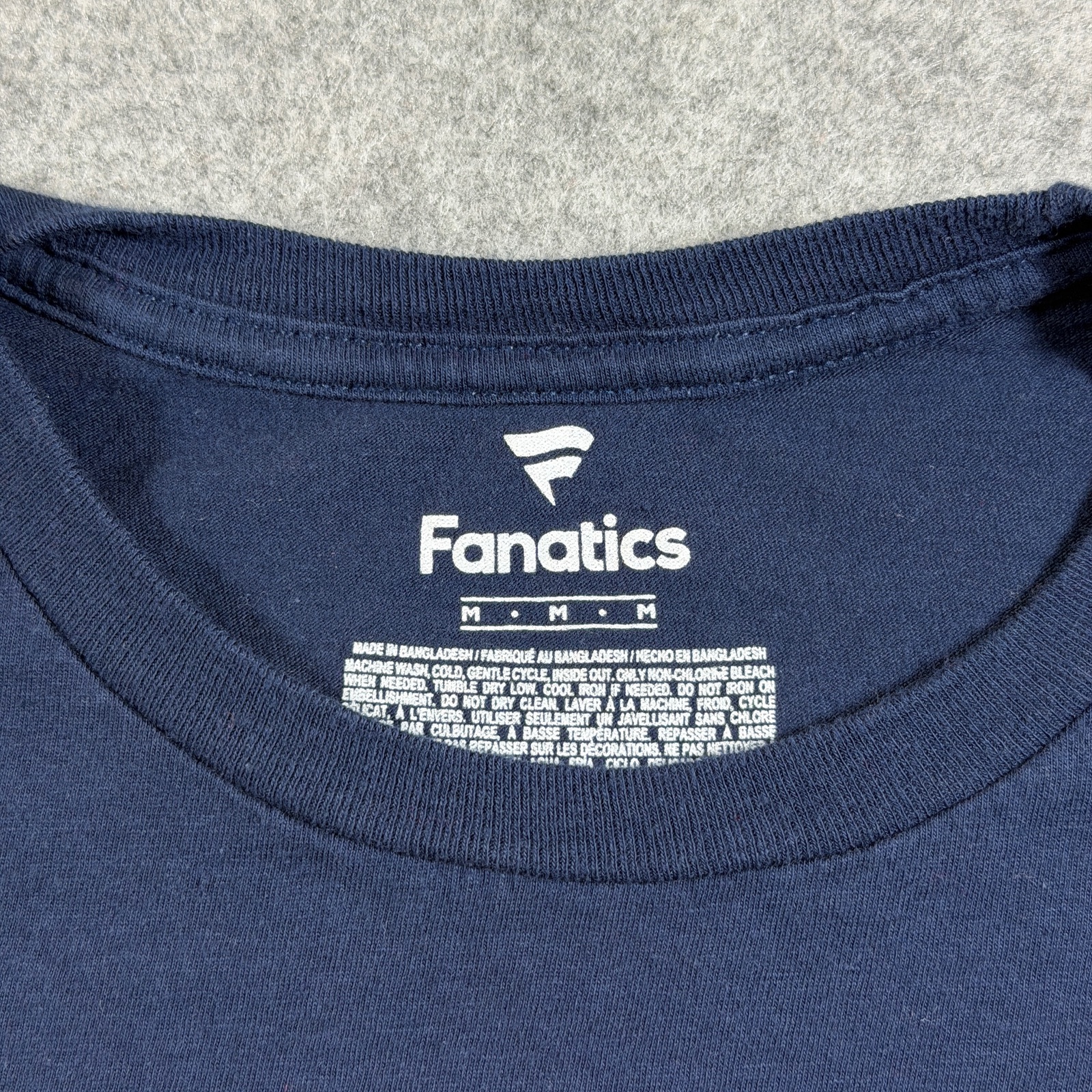 Fanatics Houston Astros T Shirt Mens M Navy Altuve 27 Player Tee MLB Baseball thumbnail 5