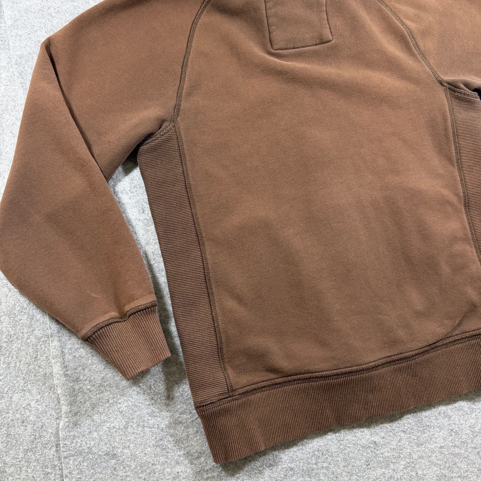 Eddie Bauer Full Zip Hoodie Mens S Brown Knit Fleece Hooded Heavyweight Outdoor thumbnail 11