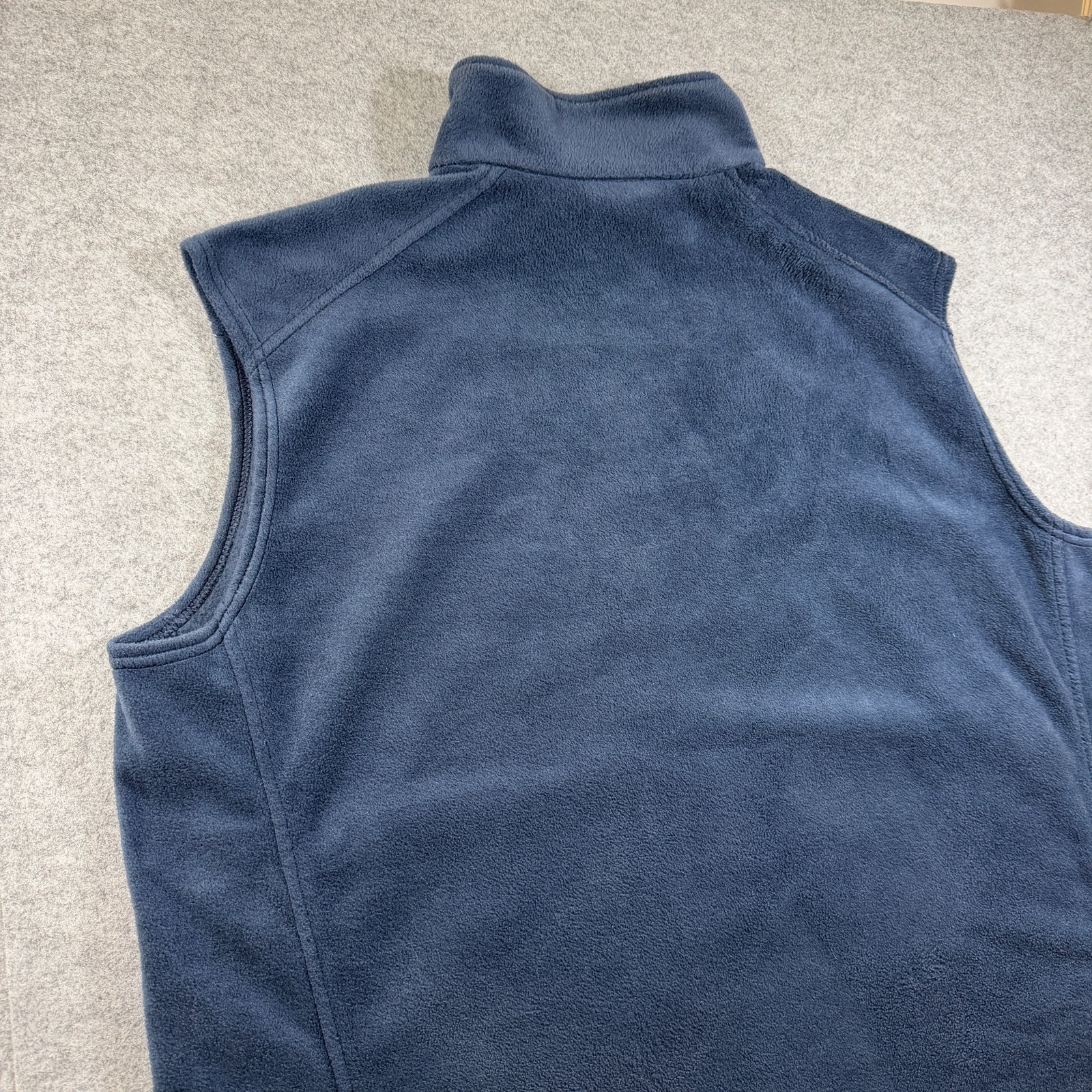 Columbia Steens Mountain Fleece Vest Mens XXL Navy Full Zip Outdoor Hiking thumbnail 9