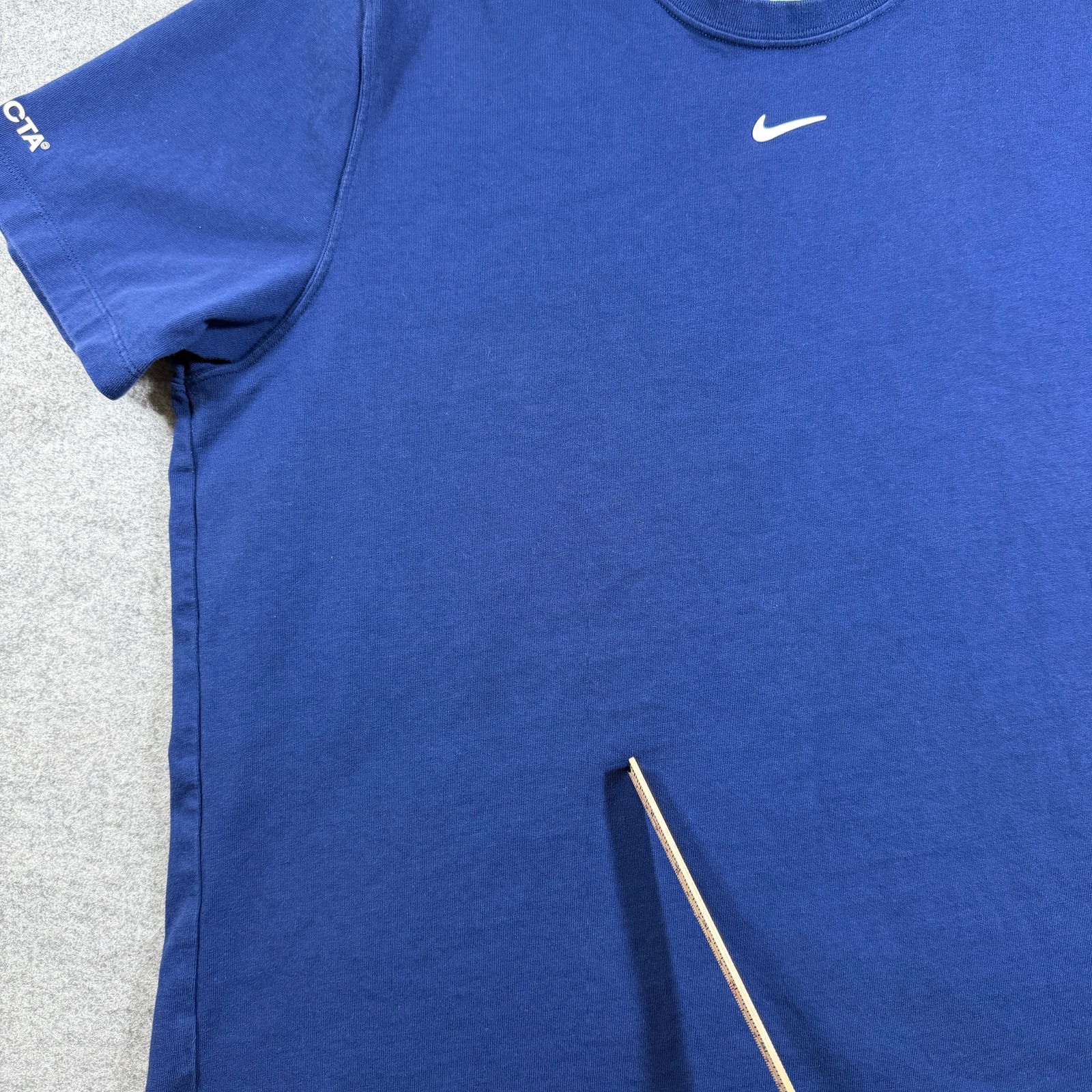 Nike NOCTA Forza Racing T Shirt Mens XL Blue Center Swoosh Drake Streetwear thumbnail 3