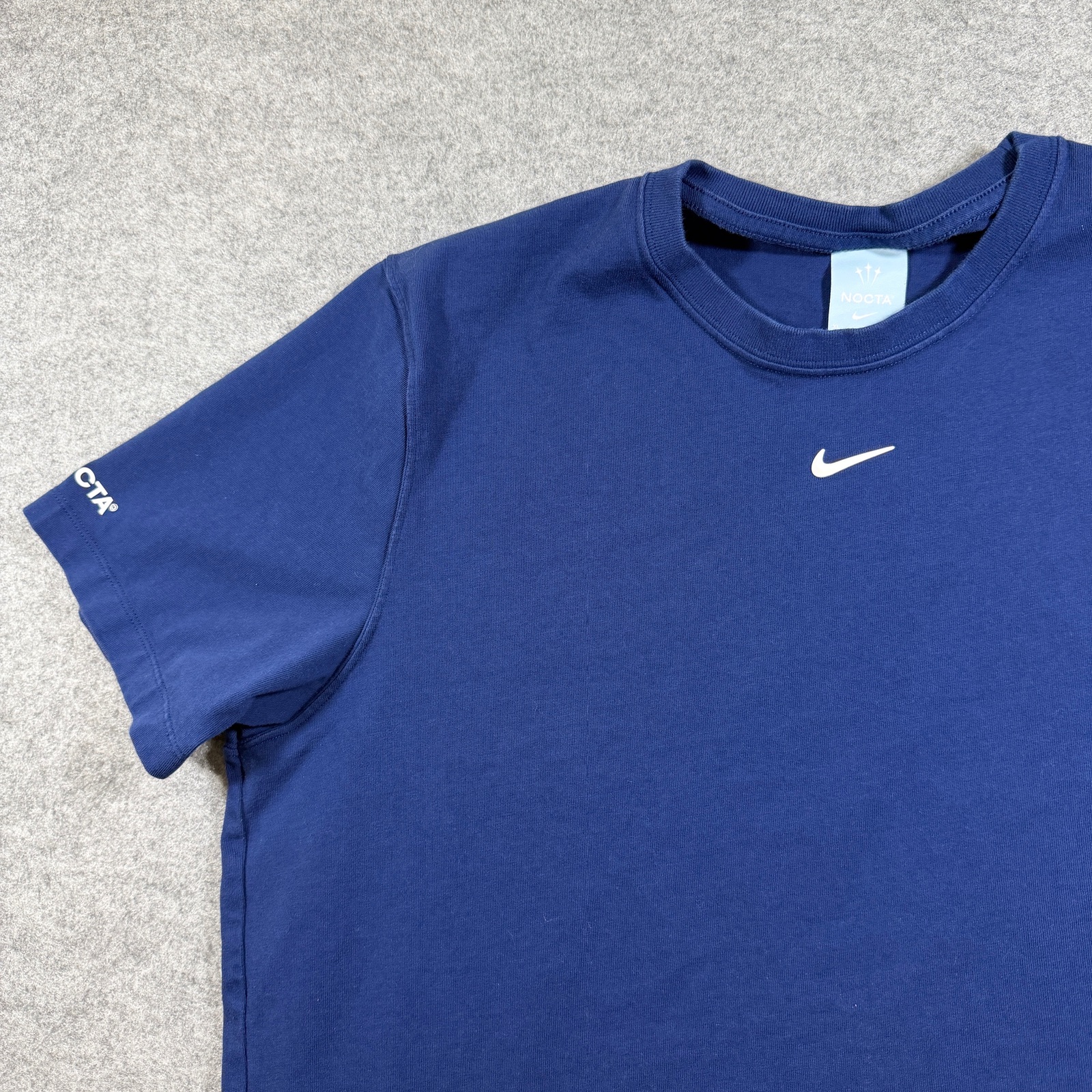 Nike NOCTA Forza Racing T Shirt Mens XL Blue Center Swoosh Drake Streetwear thumbnail 5