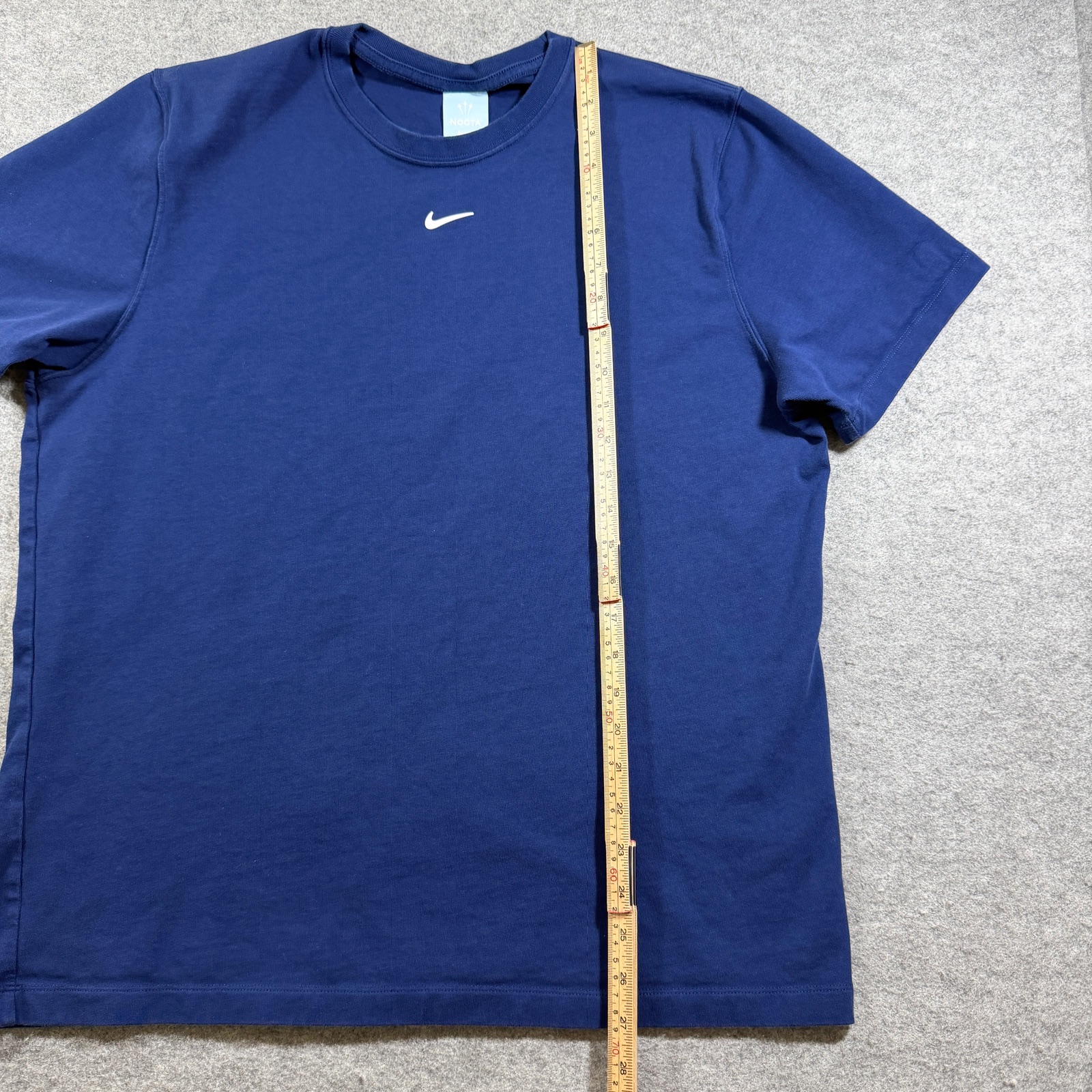 Nike NOCTA Forza Racing T Shirt Mens XL Blue Center Swoosh Drake Streetwear thumbnail 6