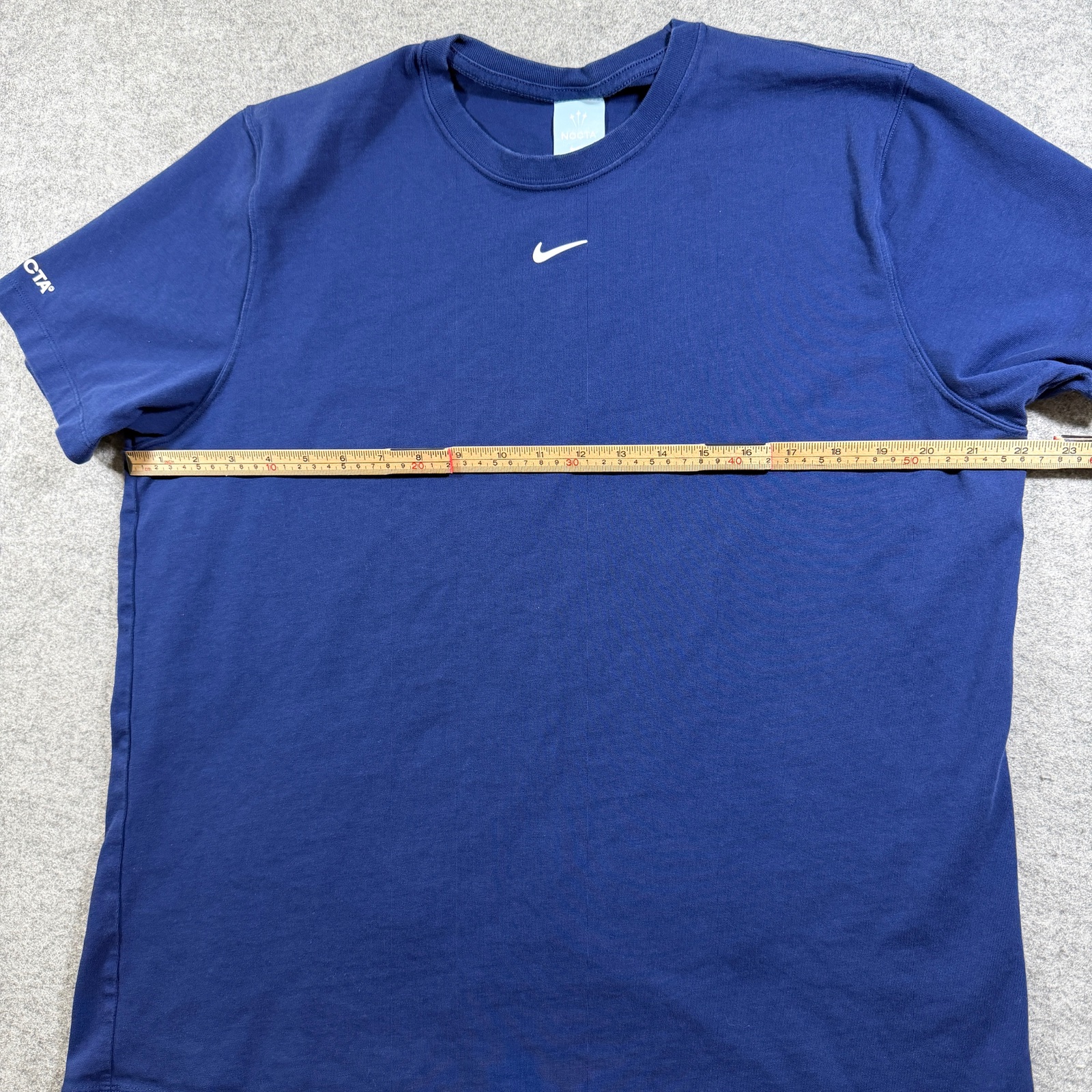 Nike NOCTA Forza Racing T Shirt Mens XL Blue Center Swoosh Drake Streetwear thumbnail 7