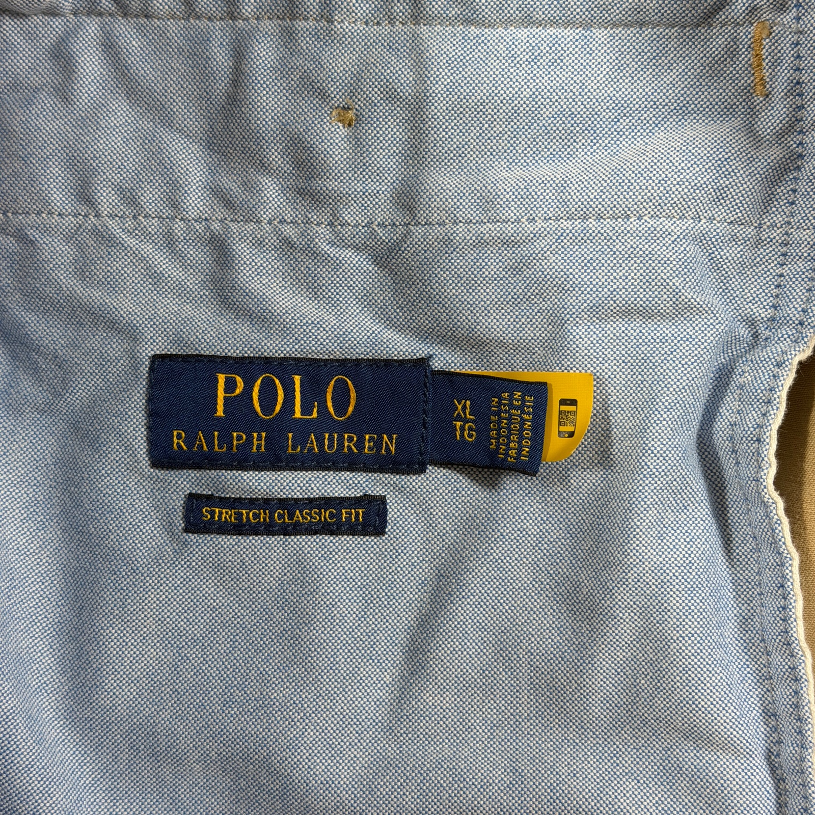 Polo Ralph Lauren Pants Mens XL Khaki Classic Fit Stretch Prepster Chino Casual thumbnail 5