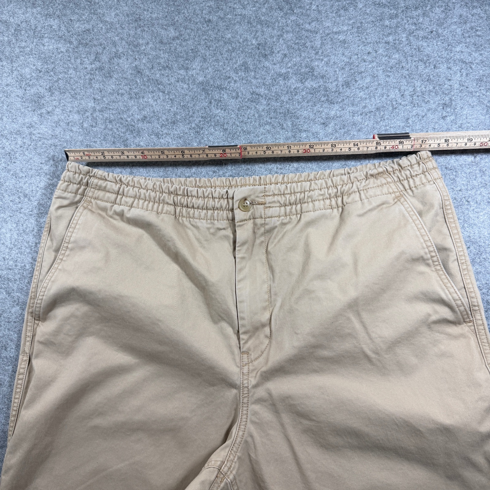 Polo Ralph Lauren Pants Mens XL Khaki Classic Fit Stretch Prepster Chino Casual thumbnail 6