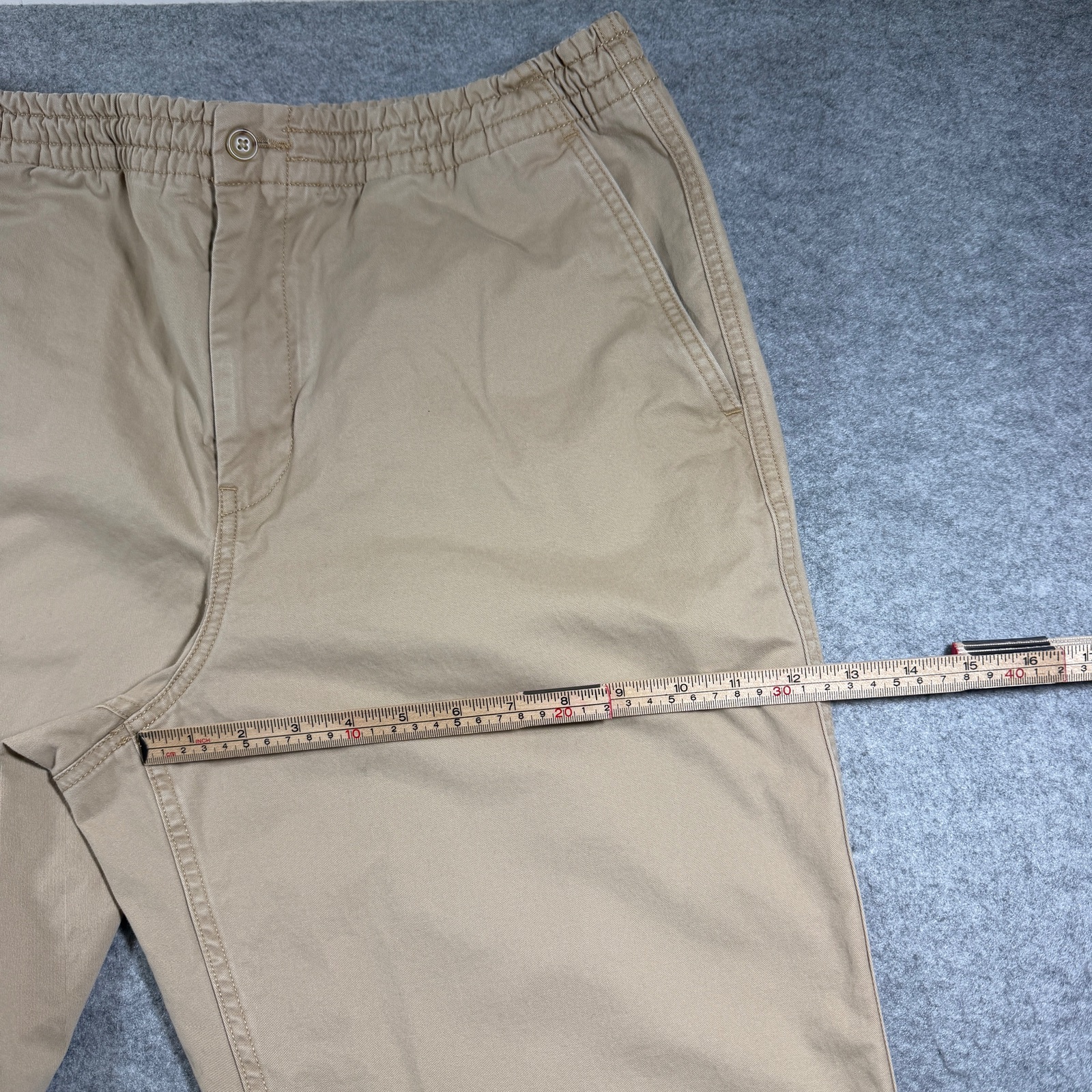 Polo Ralph Lauren Pants Mens XL Khaki Classic Fit Stretch Prepster Chino Casual thumbnail 8