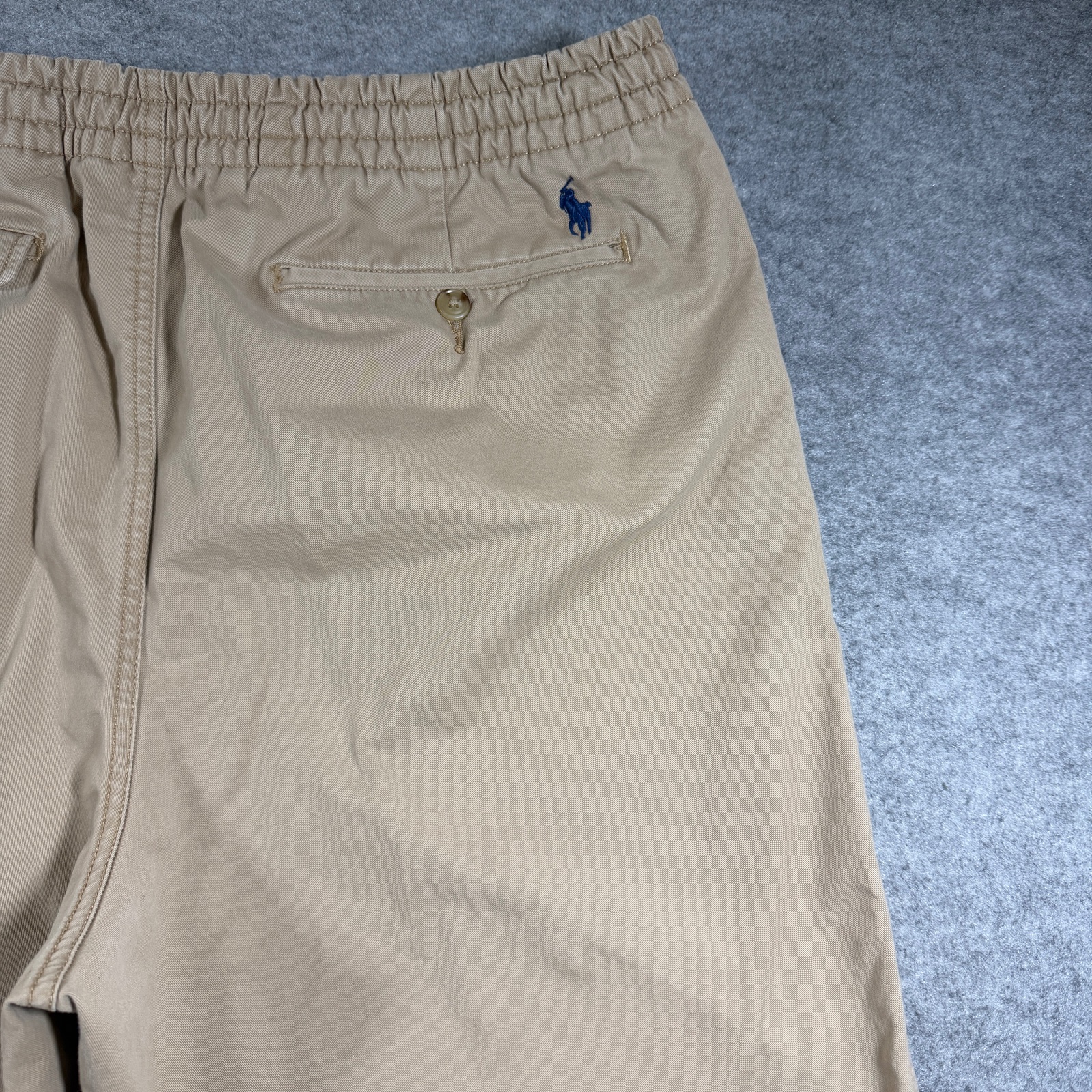 Polo Ralph Lauren Pants Mens XL Khaki Classic Fit Stretch Prepster Chino Casual thumbnail 9
