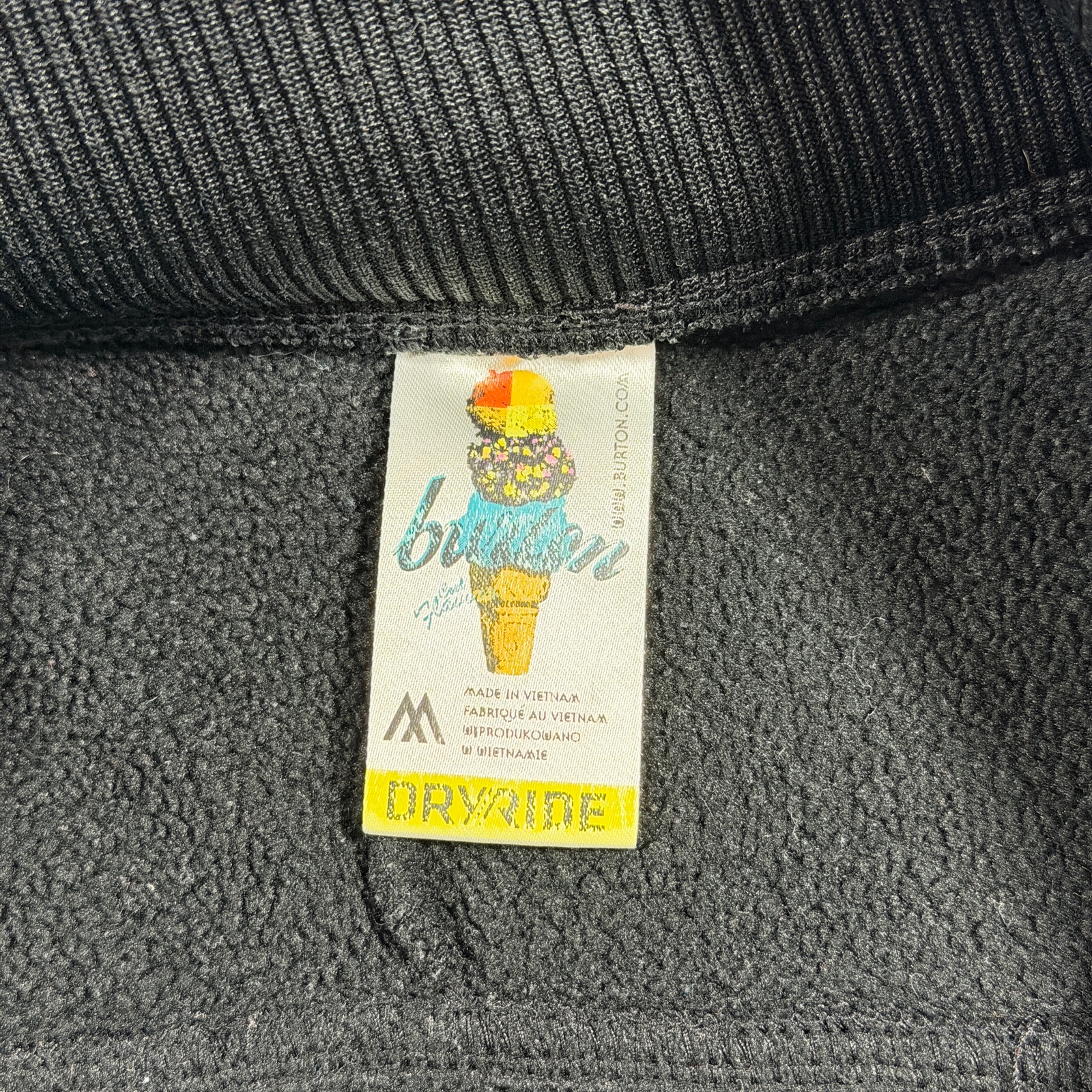 Vintage Burton DryRide Jacket Womens S Black Full Zip Snowboard Ski Outdoor Y2K thumbnail 8