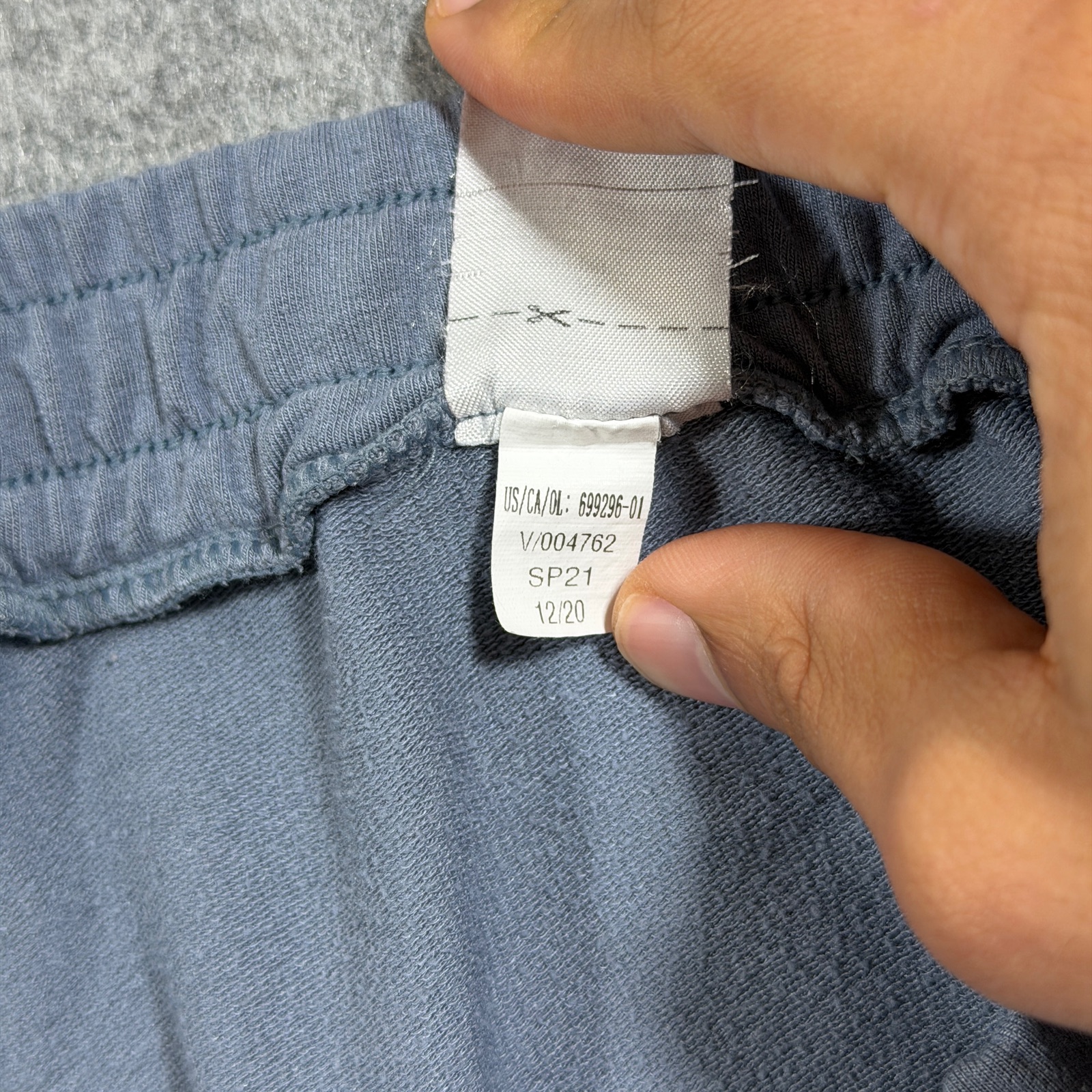 Banana Republic Joggers Womens XL Slate Blue Drawstring Lounge Pants Athleisure thumbnail 8