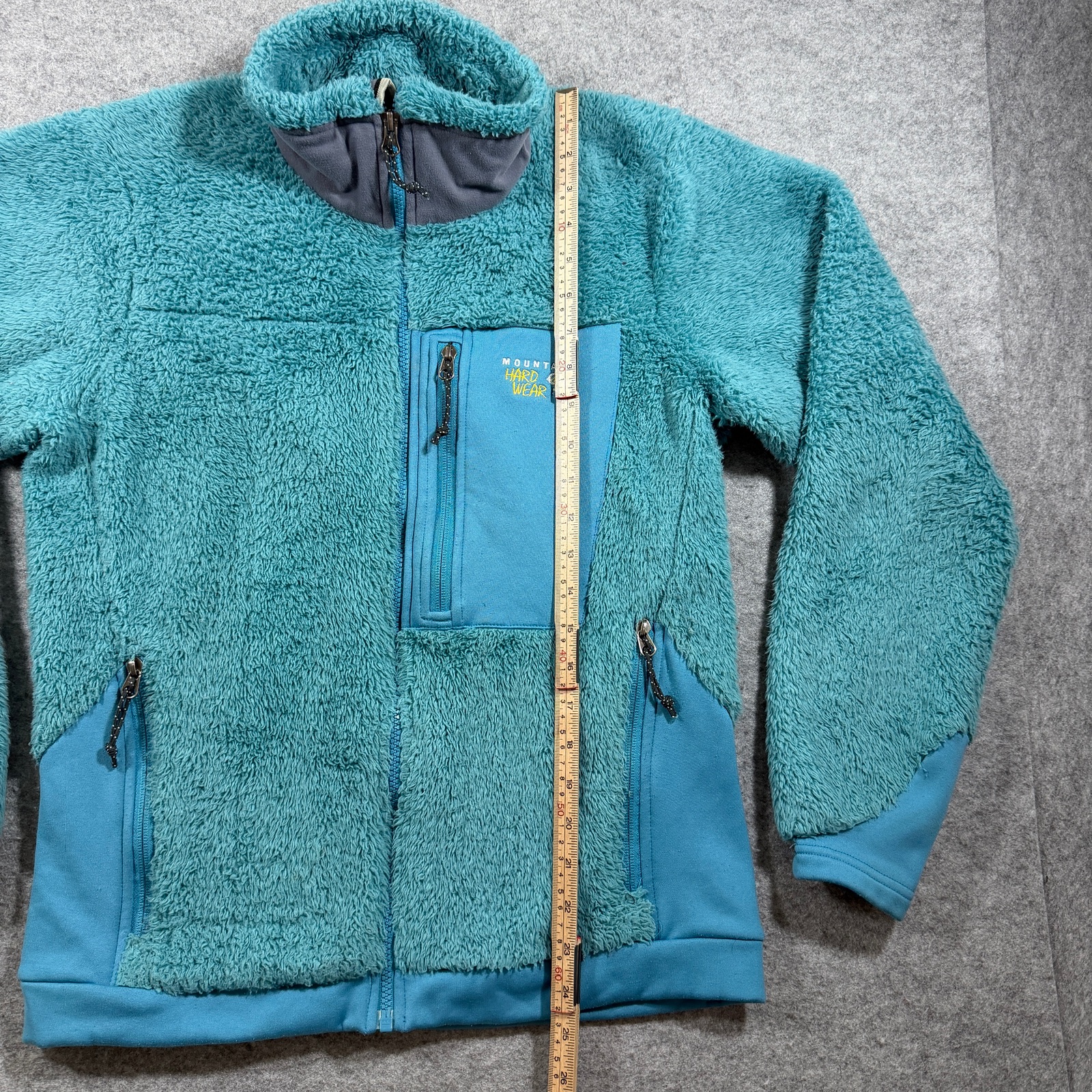 Mountain Hardwear Fleece Jacket Womens M Teal High Pile Zip Pockets Outdoor thumbnail 6