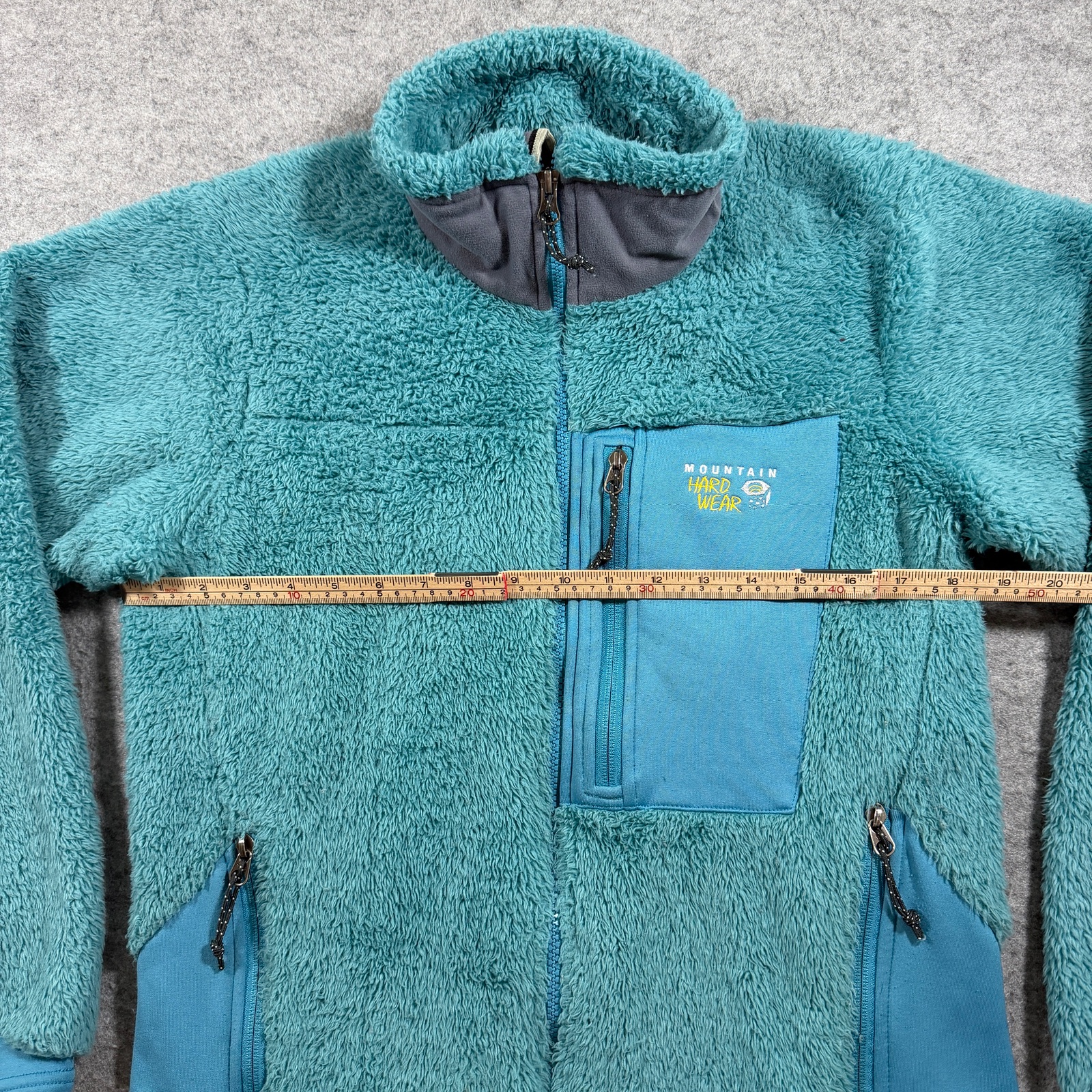 Mountain Hardwear Fleece Jacket Womens M Teal High Pile Zip Pockets Outdoor thumbnail 7