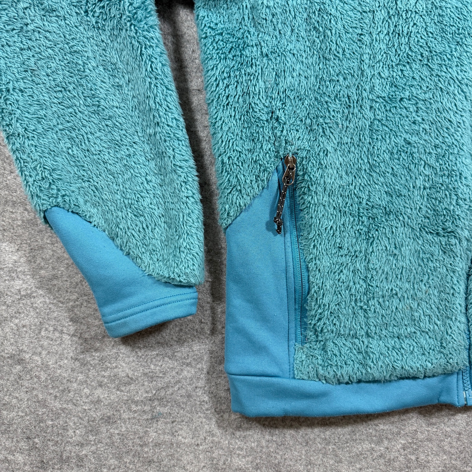 Mountain Hardwear Fleece Jacket Womens M Teal High Pile Zip Pockets Outdoor thumbnail 9